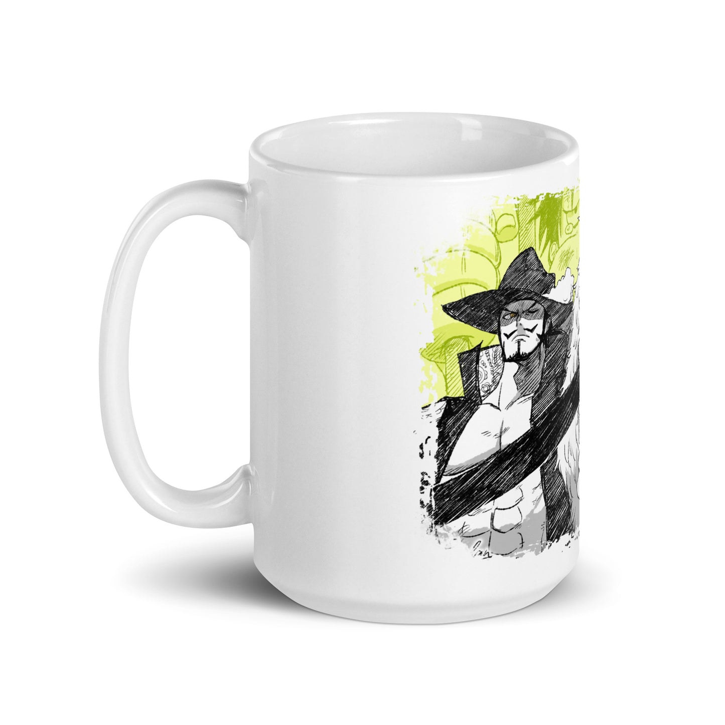 White Glossy Mug - Mihawk 33