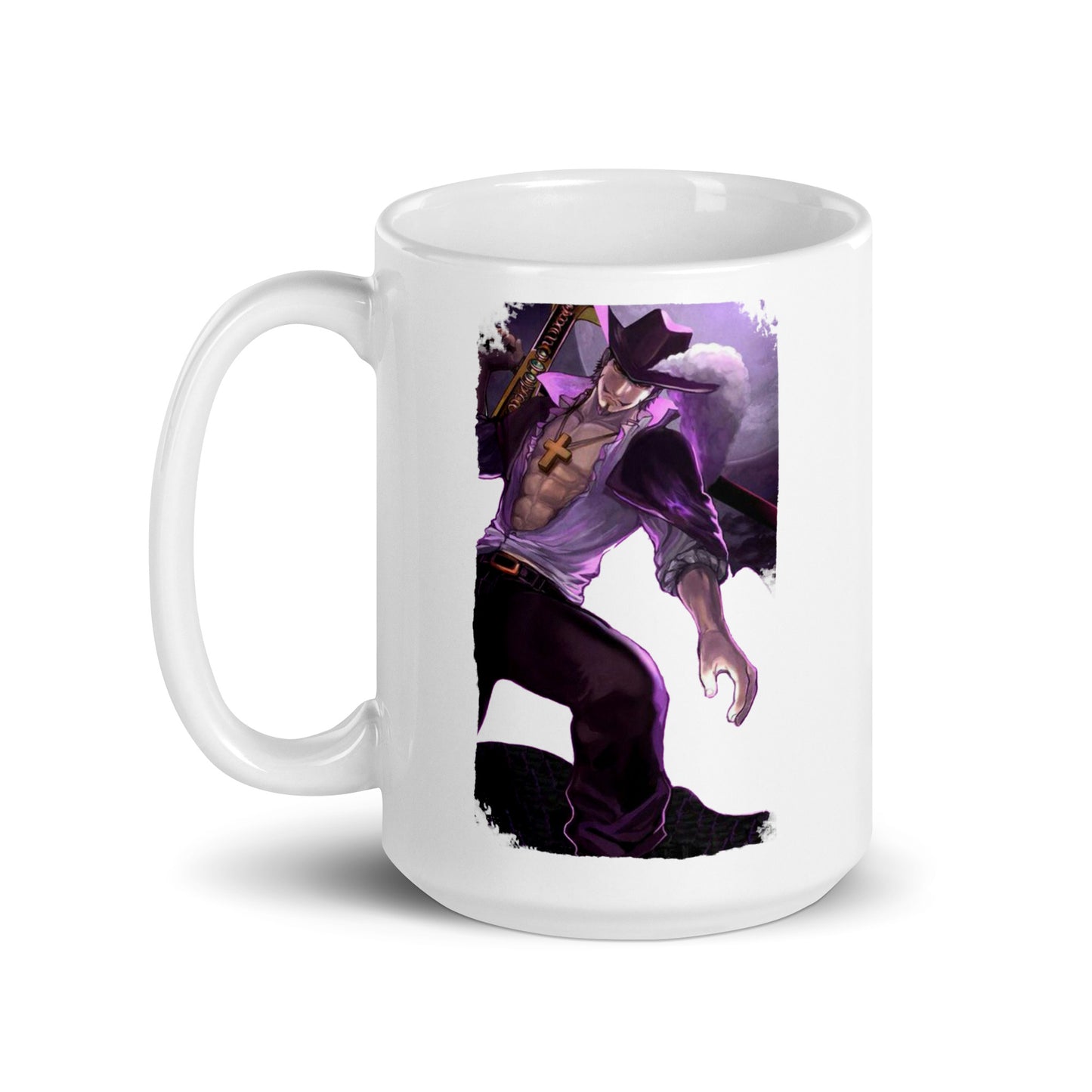 White Glossy Mug - Mihawk 36