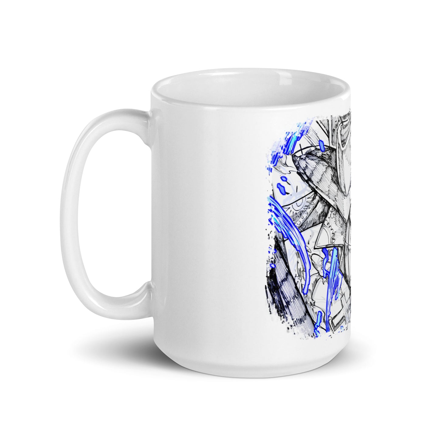 White Glossy Mug - Mihawk 40