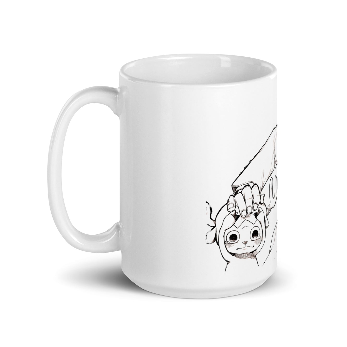 White Glossy Mug - Chopper 3