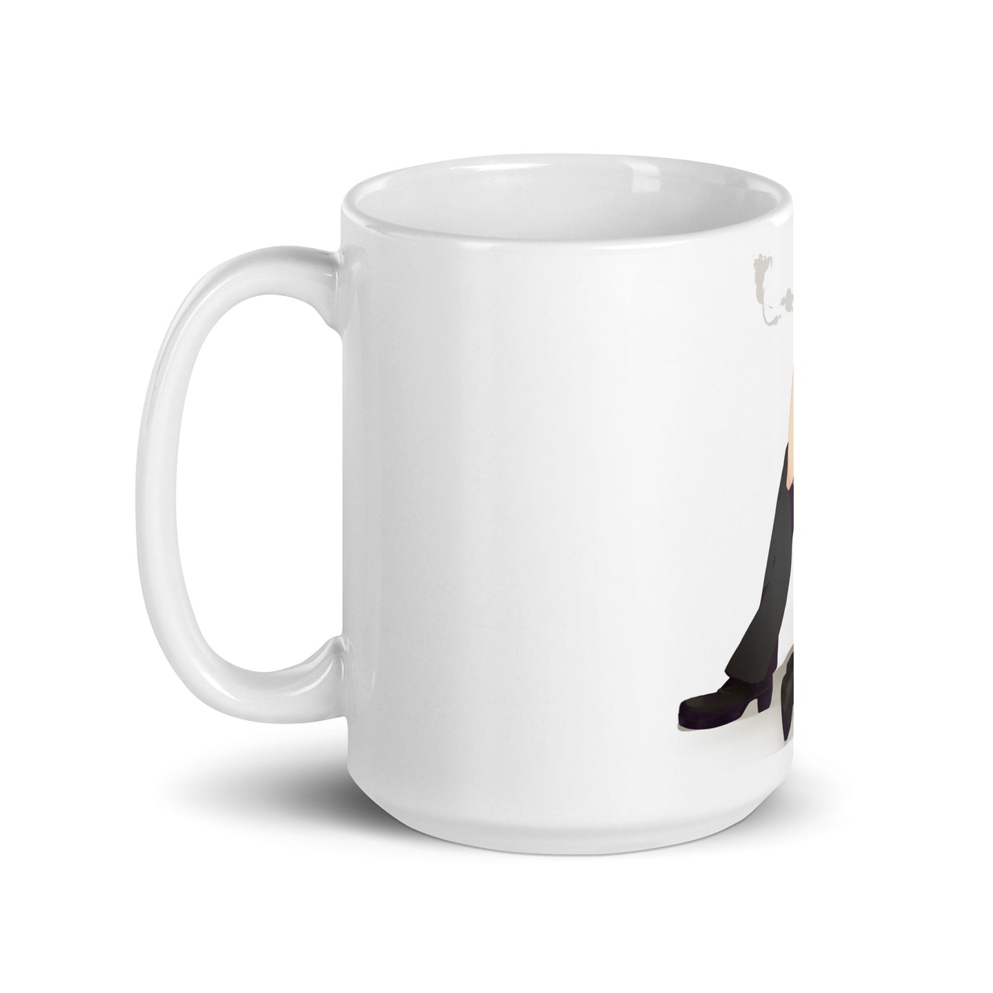 White Glossy Mug - Chopper 12