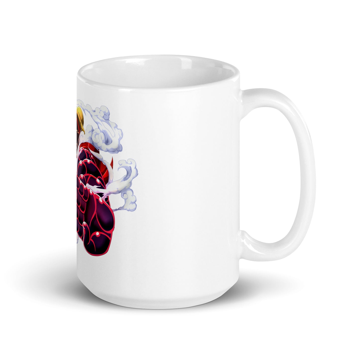 White Glossy Mug - Luffy 5