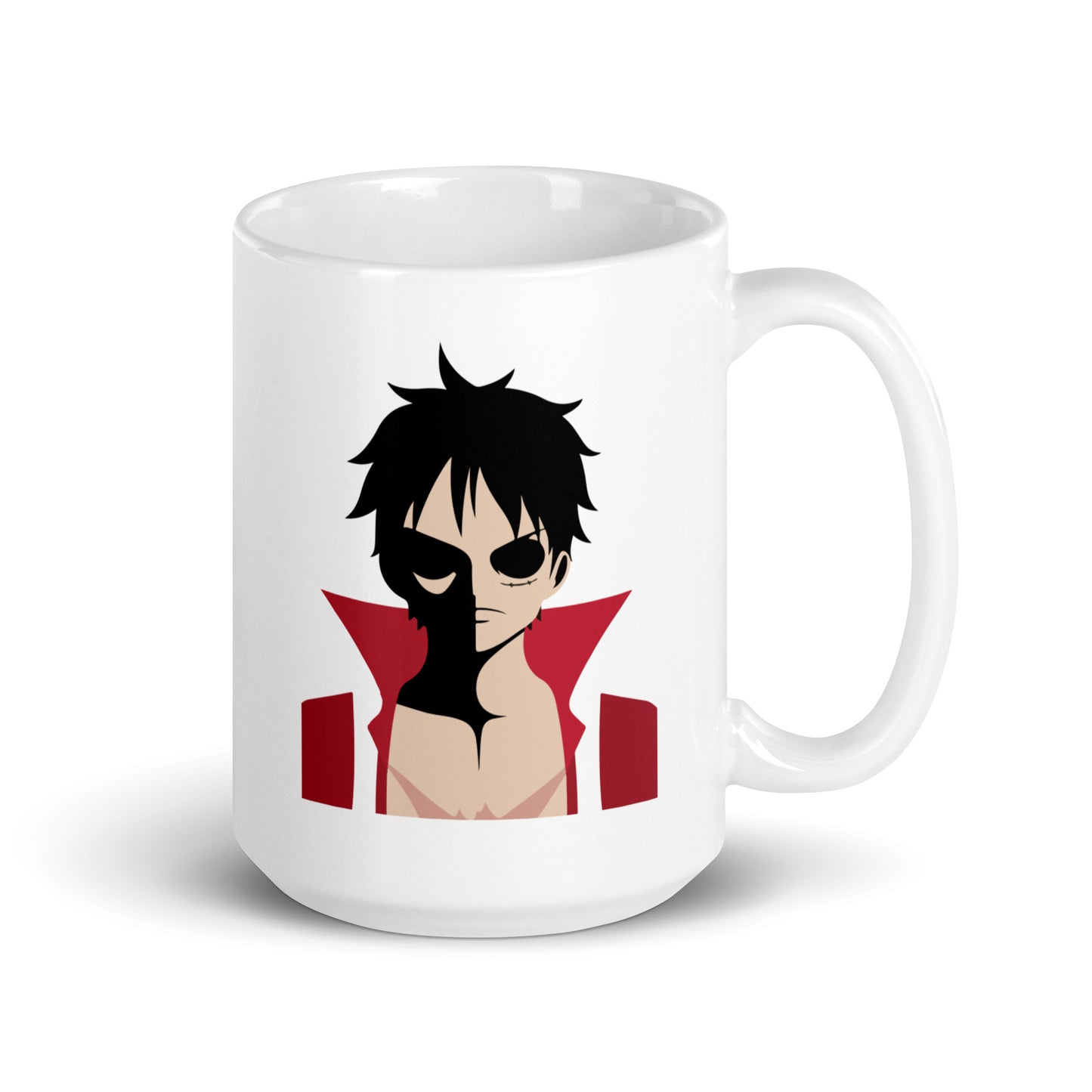 White Glossy Mug - Luffy 21