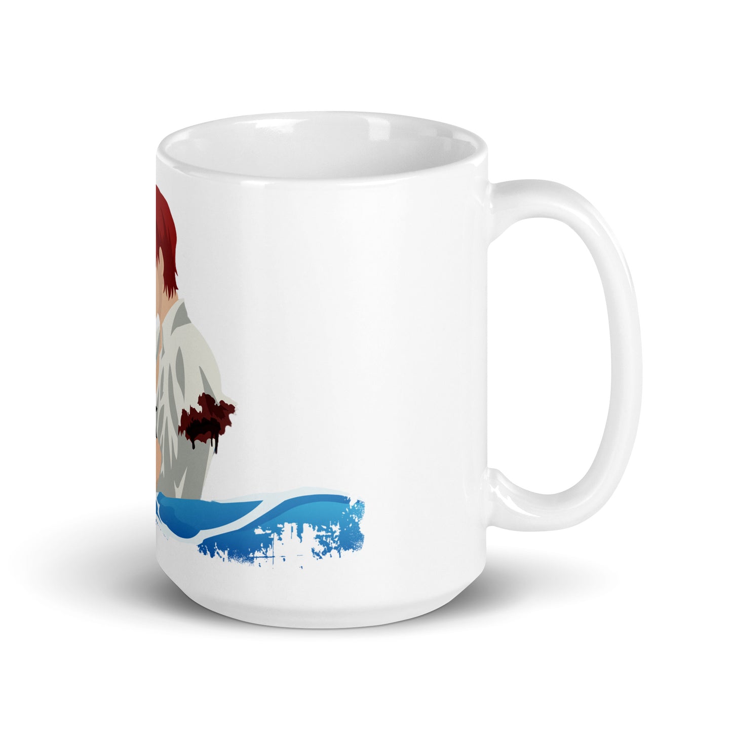 White Glossy Mug - Luffy 27