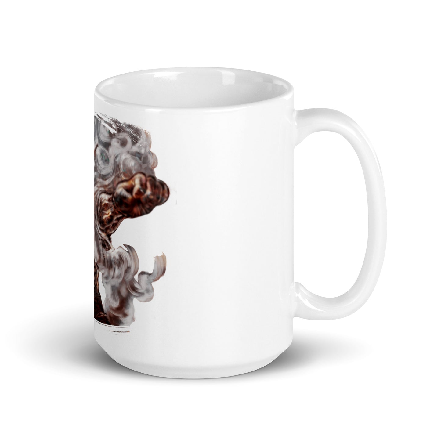 White Glossy Mug - Luffy 30