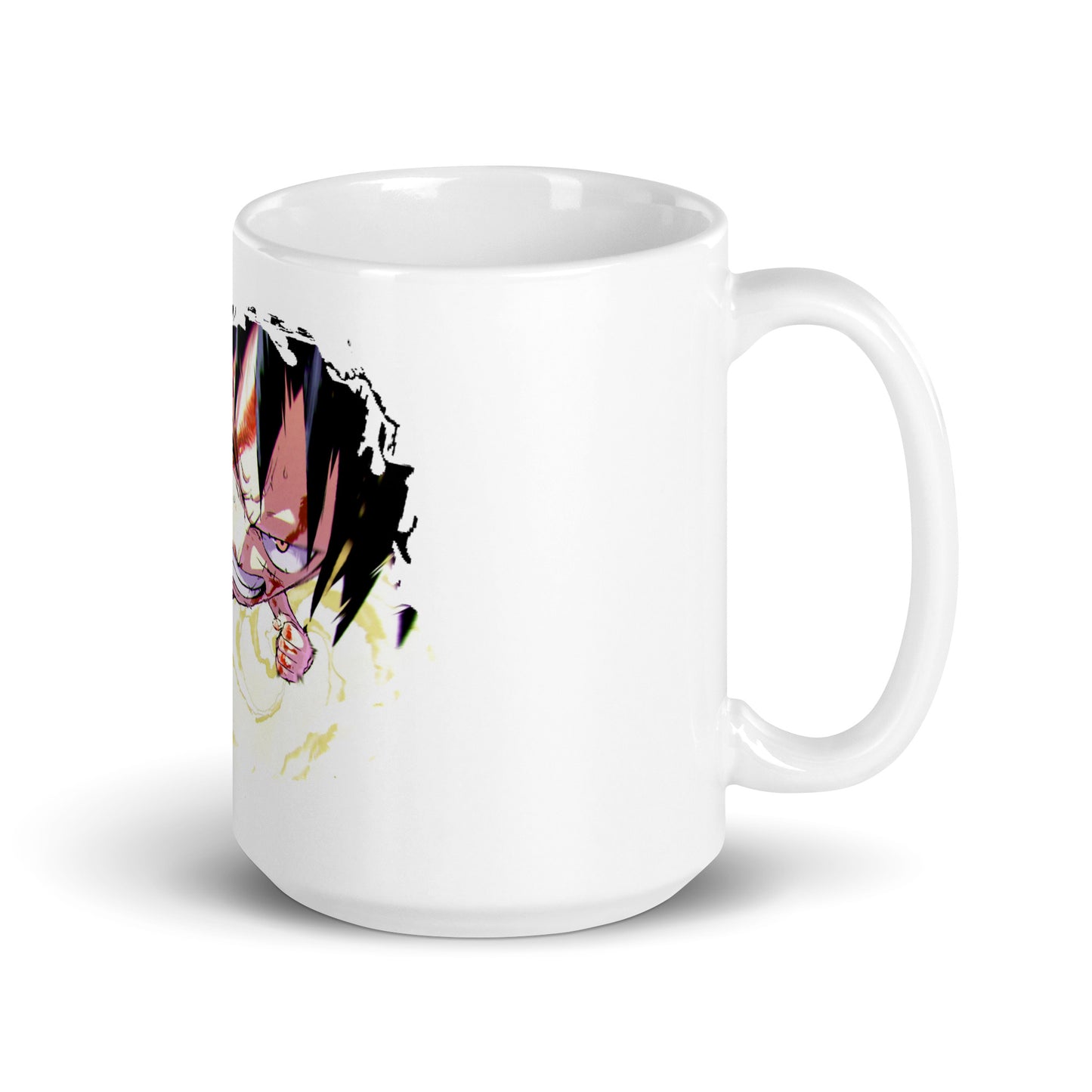 White Glossy Mug - Luffy 40