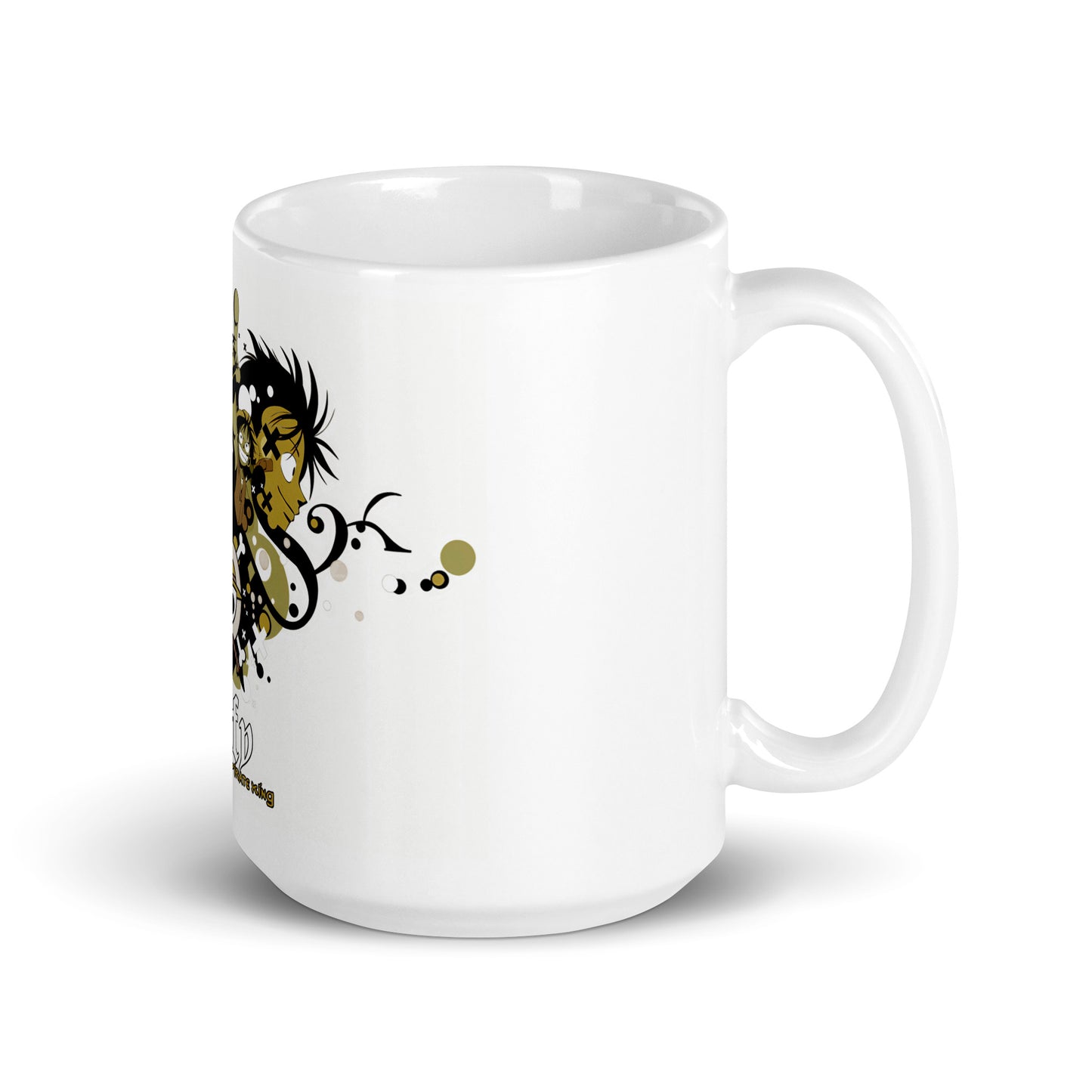 White Glossy Mug - Luffy 48