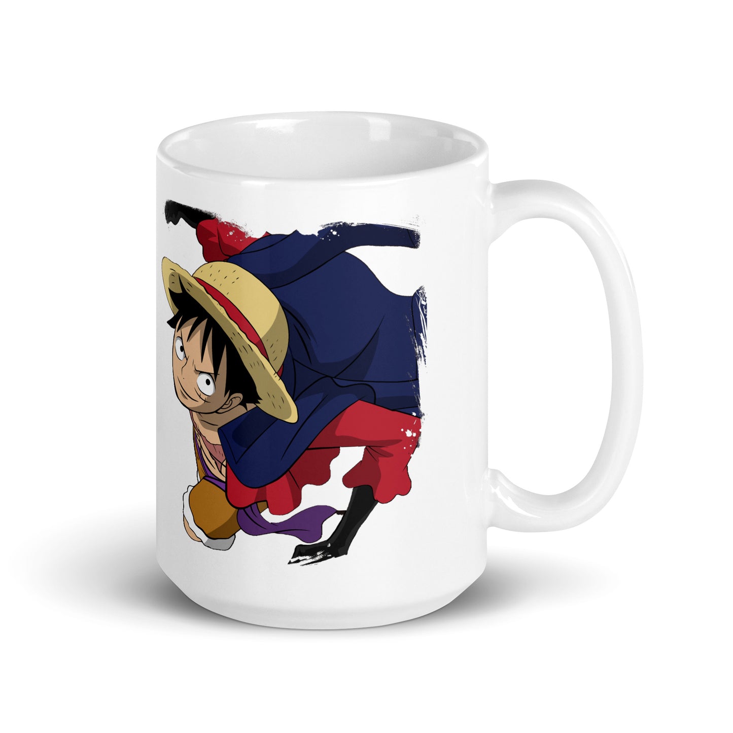 White Glossy Mug - Luffy 54