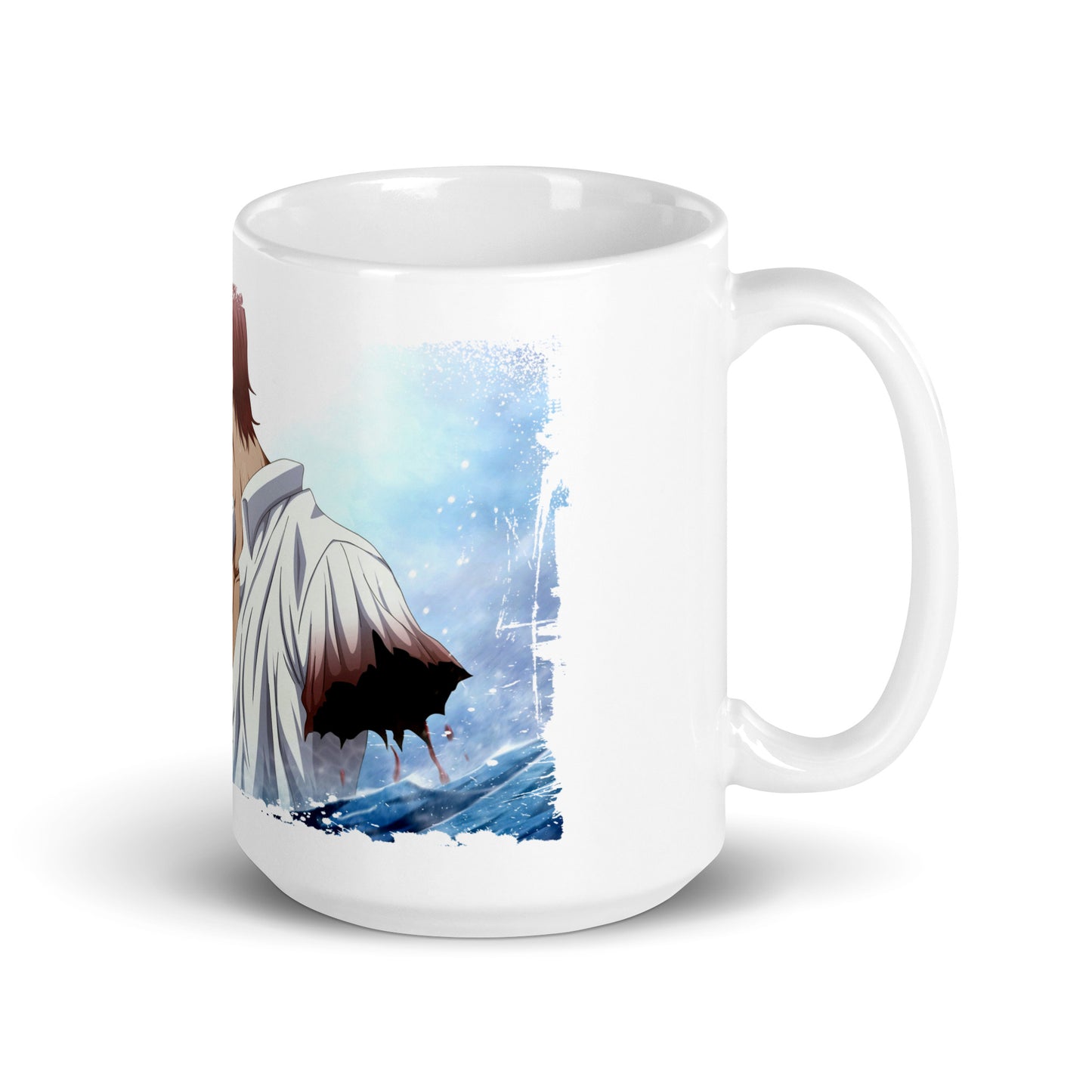 White Glossy Mug - Luffy 63