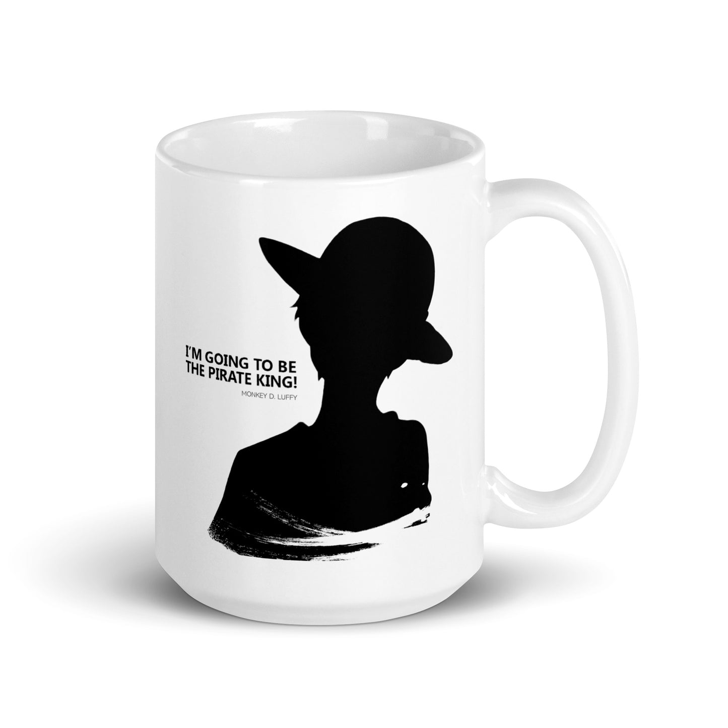 White Glossy Mug - Luffy 65