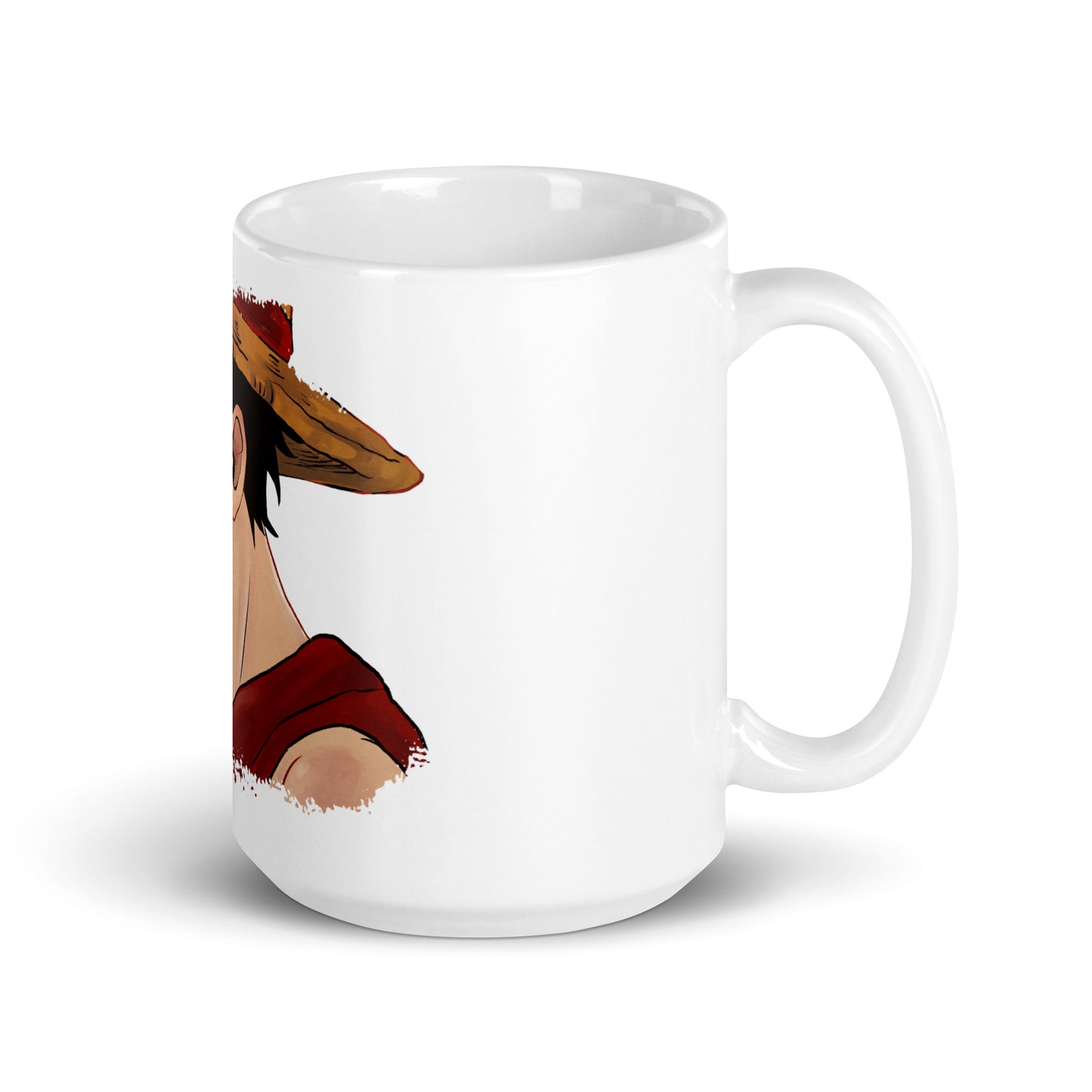 White Glossy Mug - Luffy 68