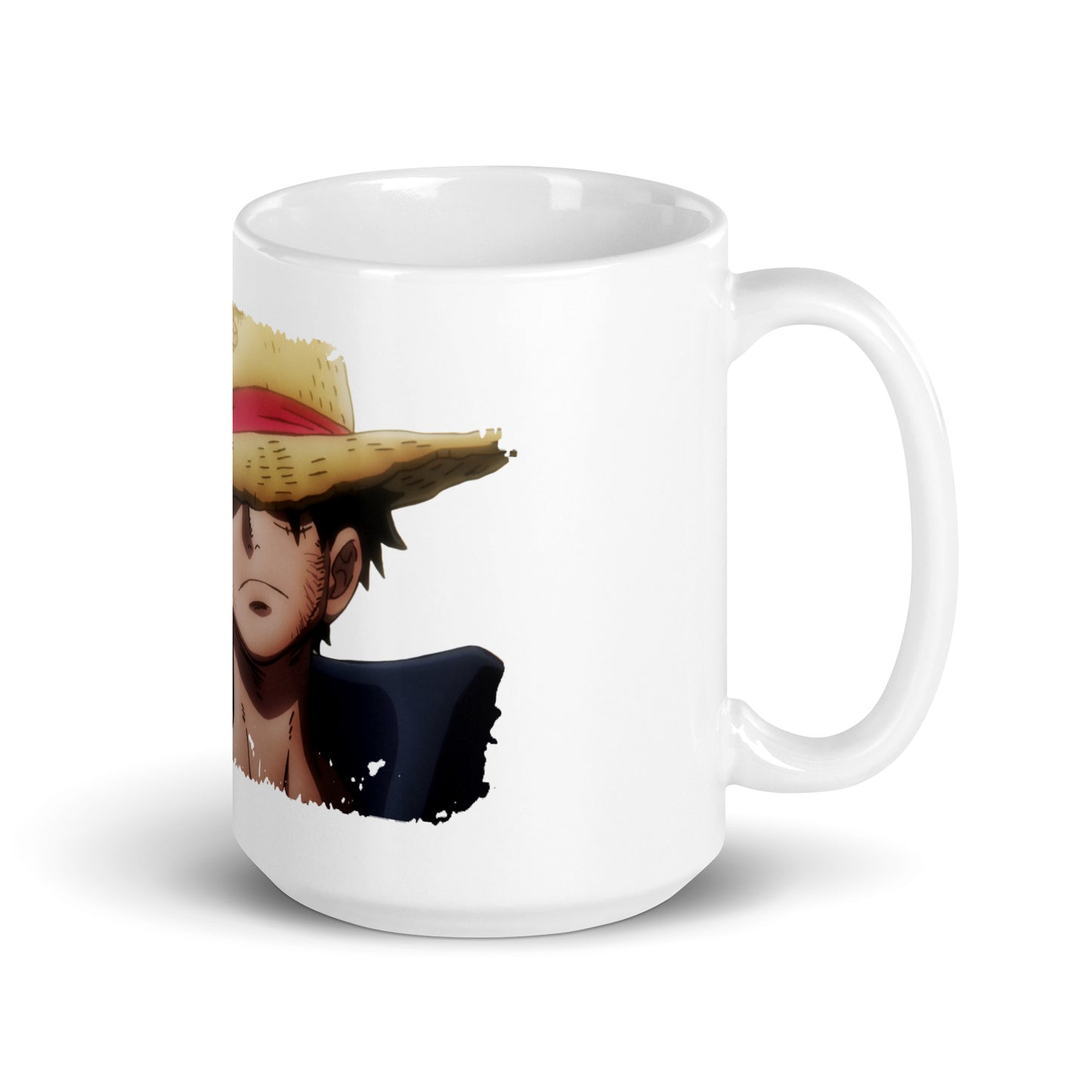 White Glossy Mug - Luffy 70