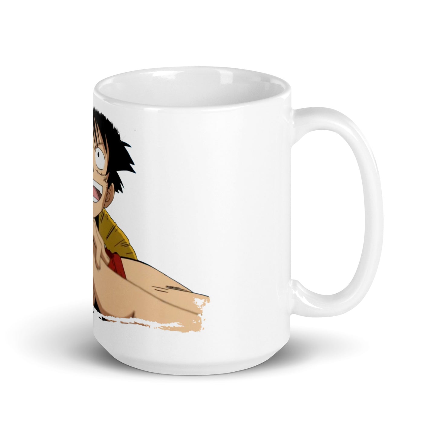 White Glossy Mug - Luffy 71