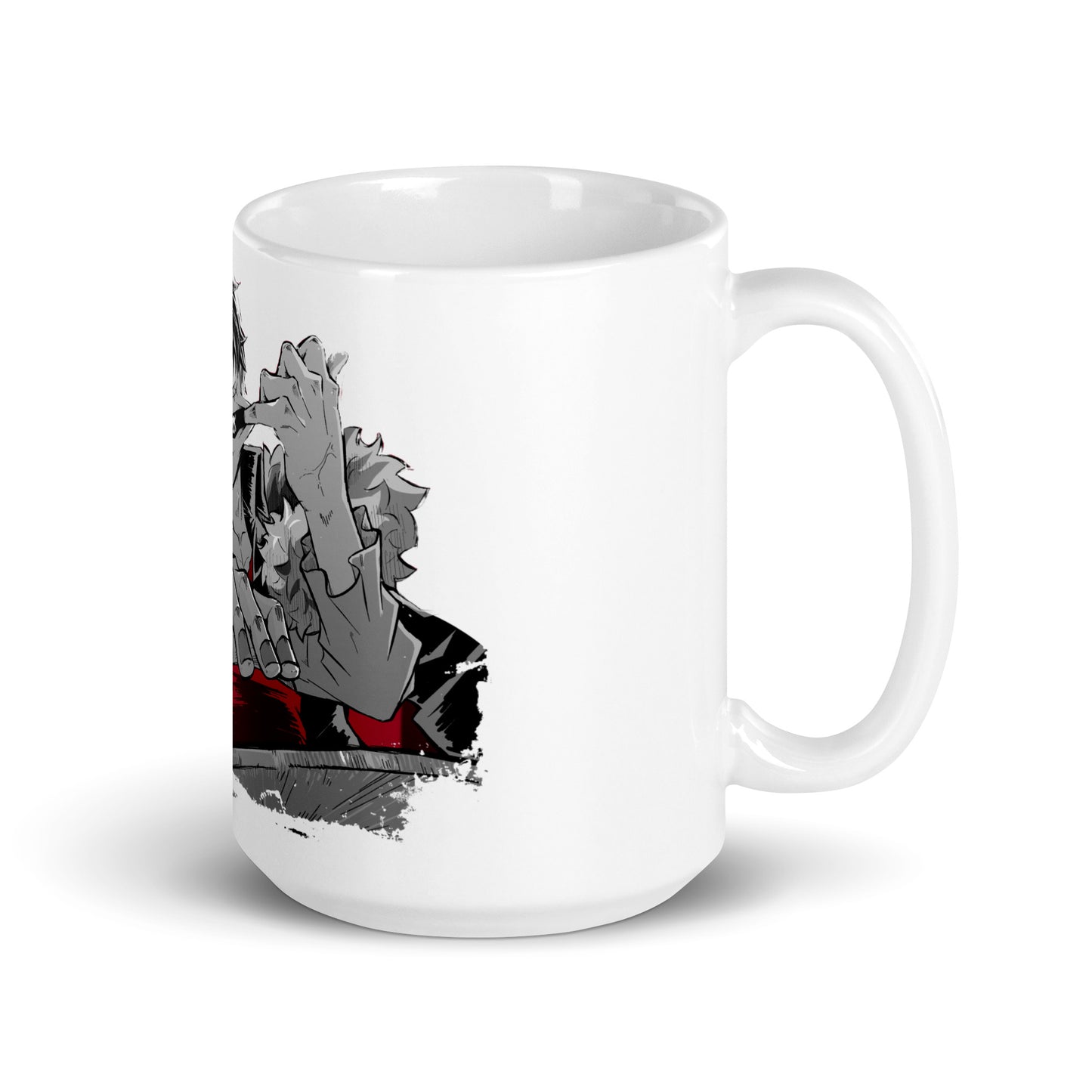 White Glossy Mug - Luffy 76