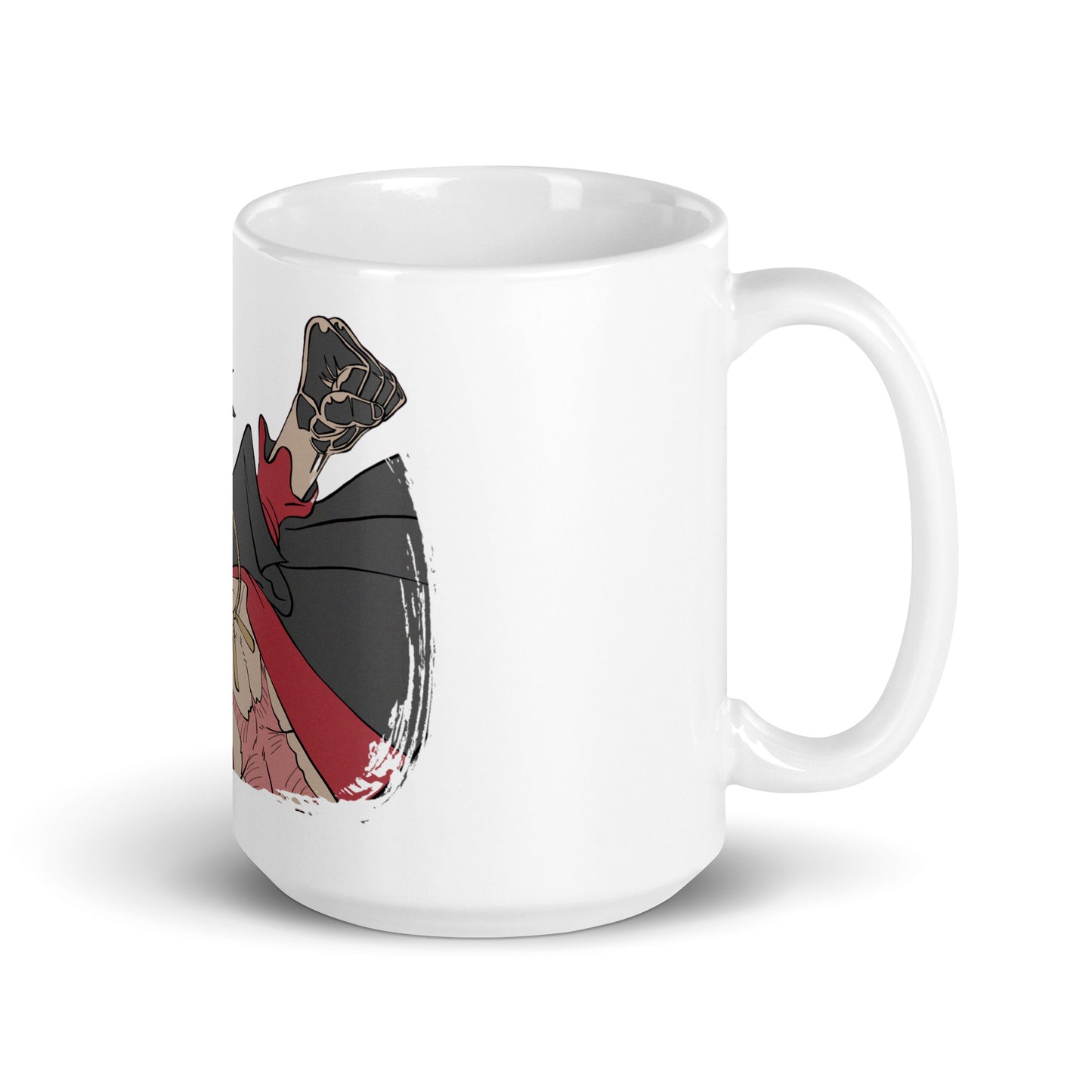 White Glossy Mug - Luffy 80