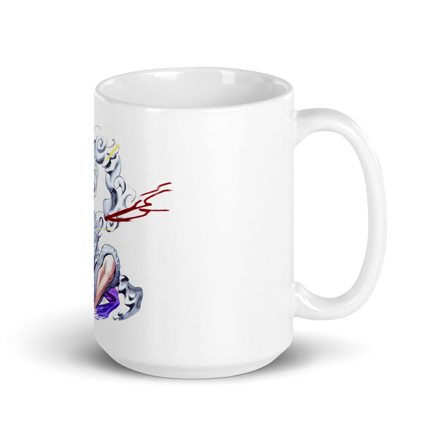 White Glossy Mug - Luffy 85