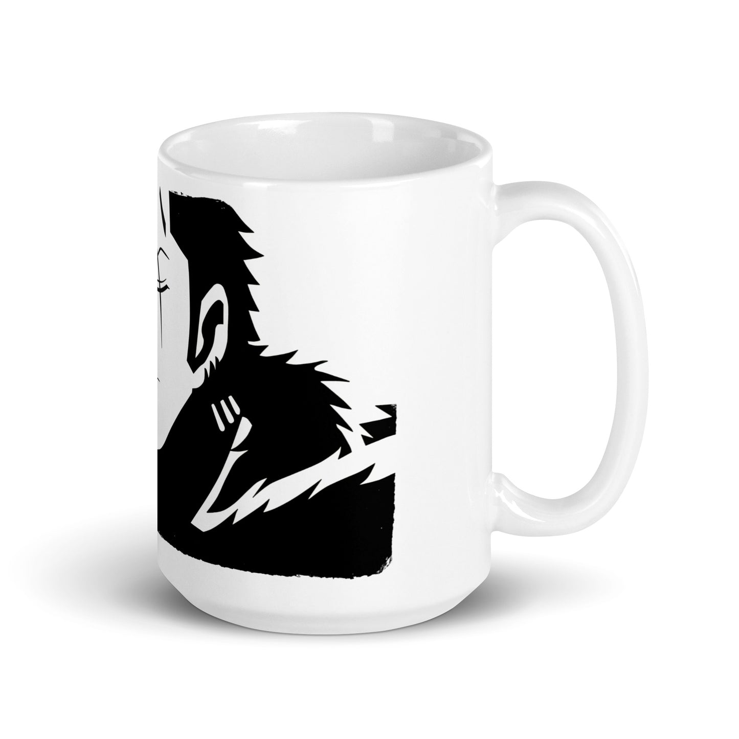 White Glossy Mug - Zoro 12