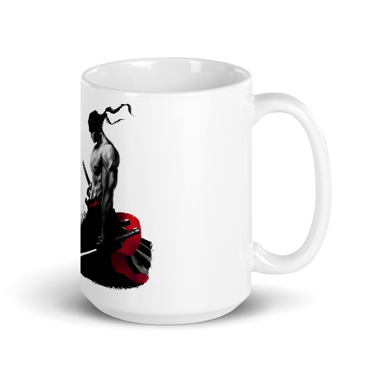 White Glossy Mug - Zoro 14