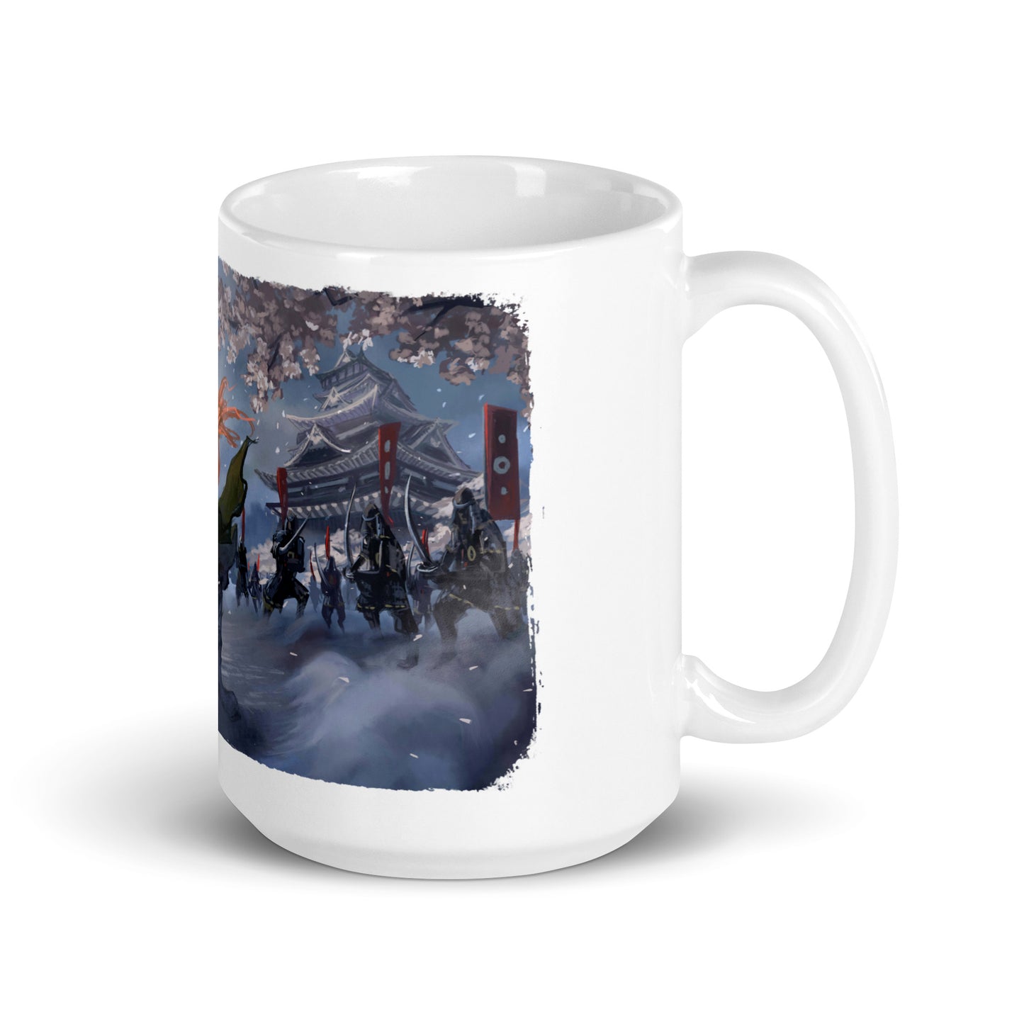 White Glossy Mug - Zoro 15