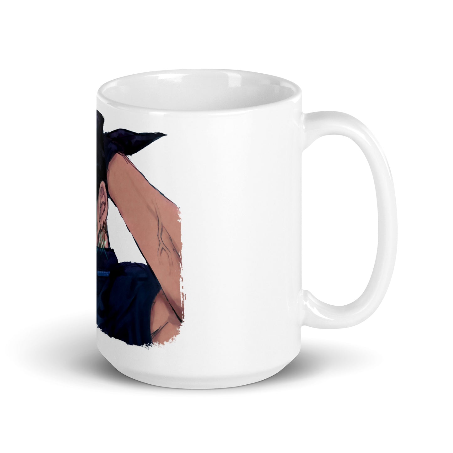 White Glossy Mug - Zoro 31