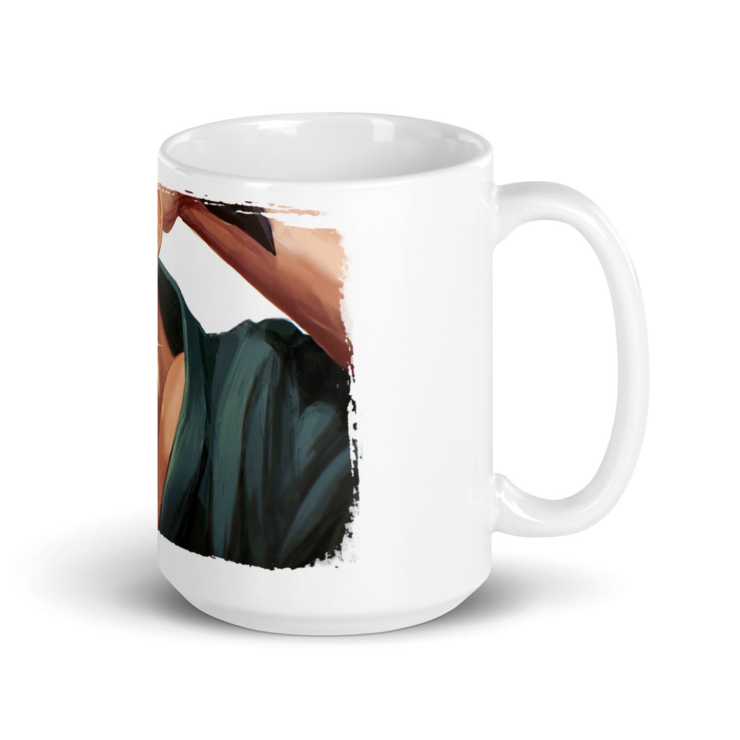 White Glossy Mug - Zoro 33