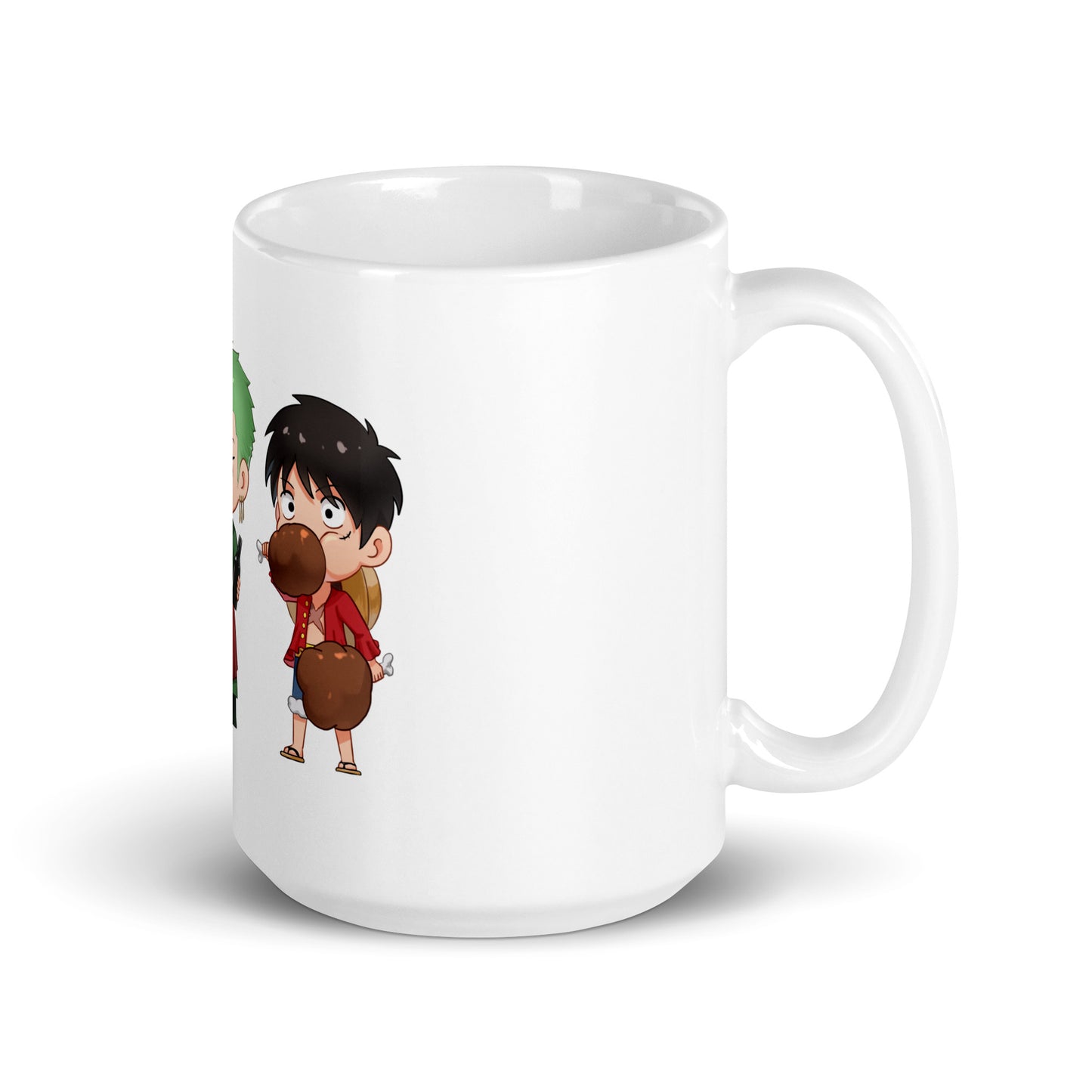 White Glossy Mug - Zoro 35