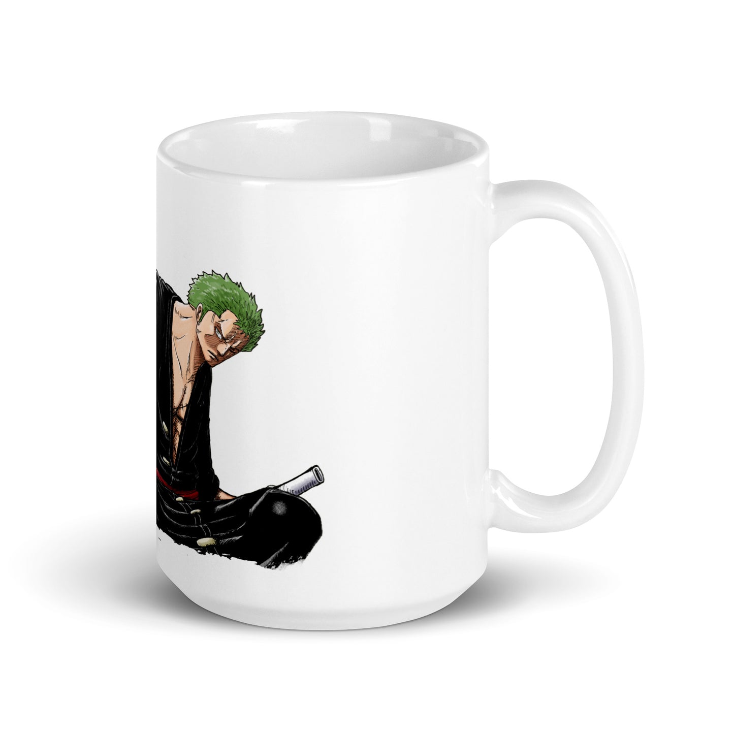 White Glossy Mug - Zoro 39