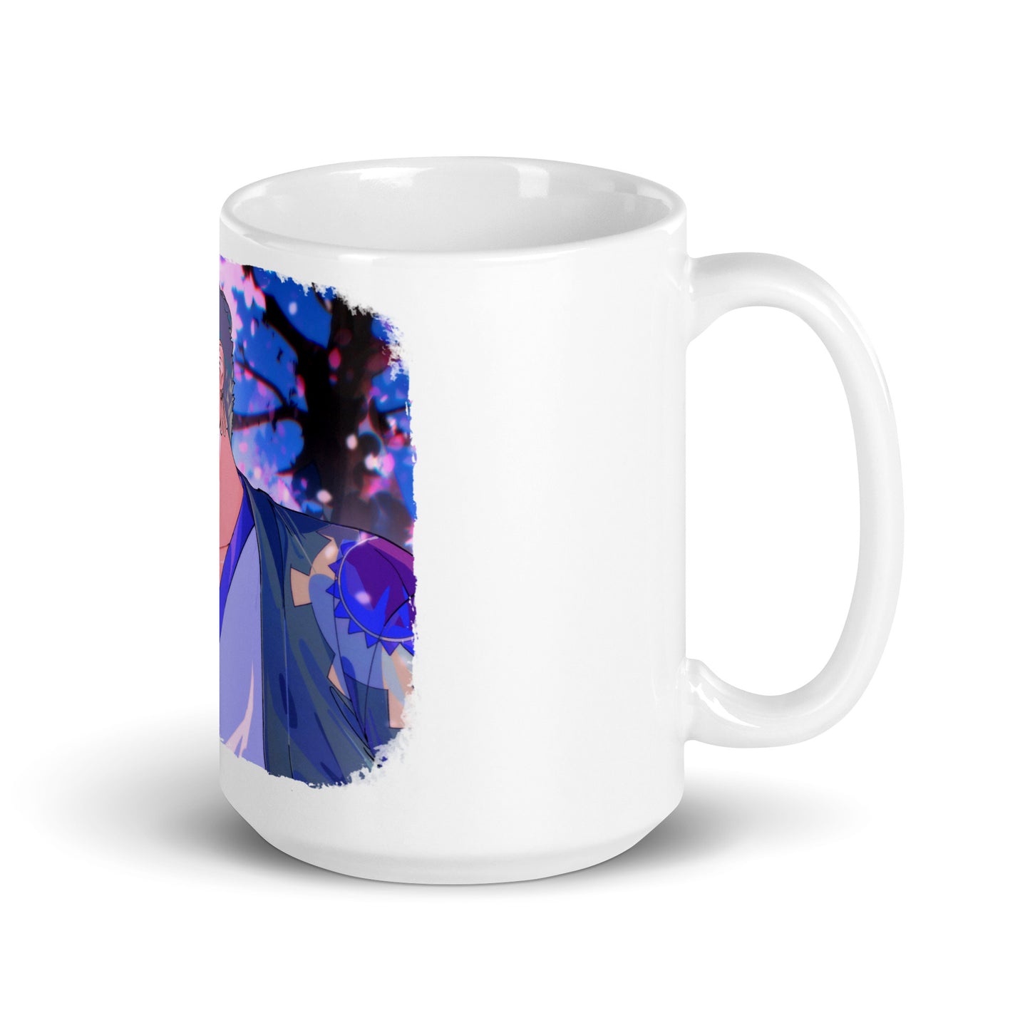 White Glossy Mug - Zoro 41