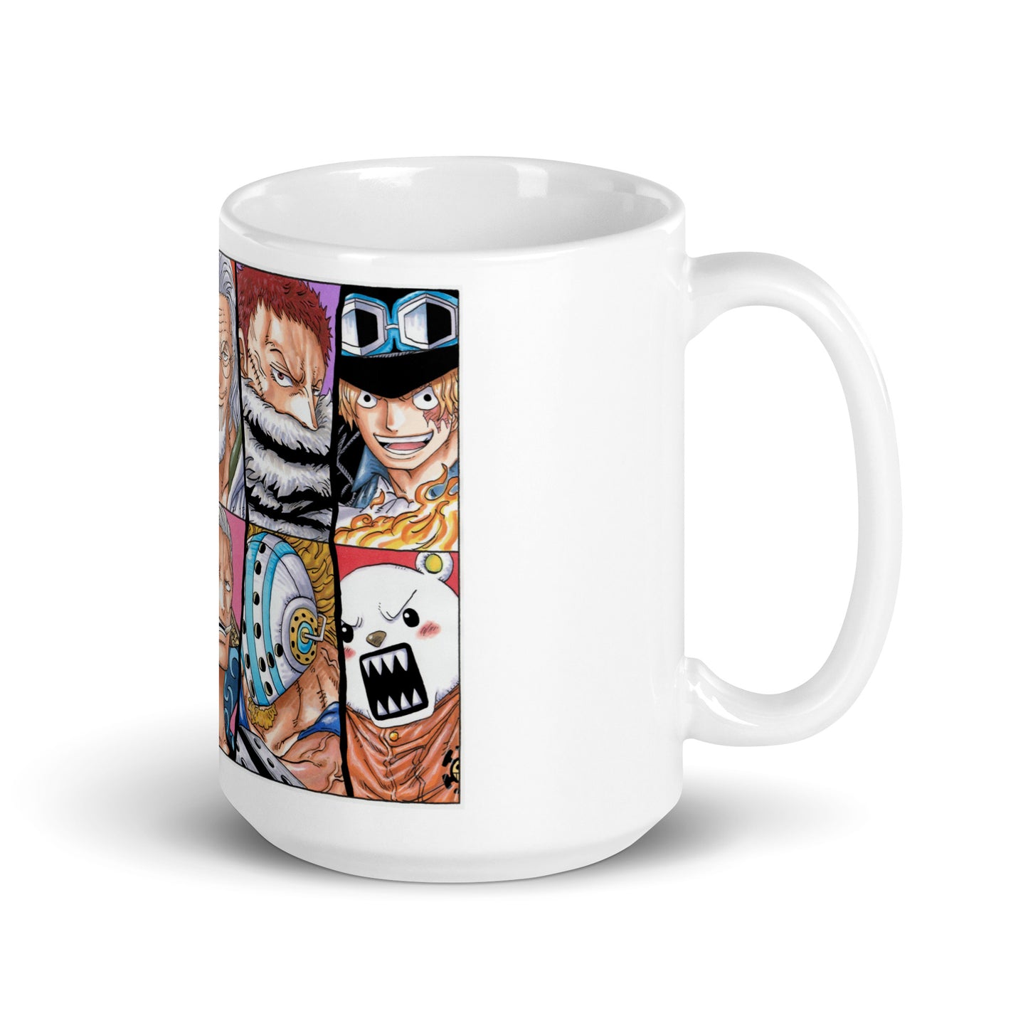 White Glossy Mug - Zoro 45