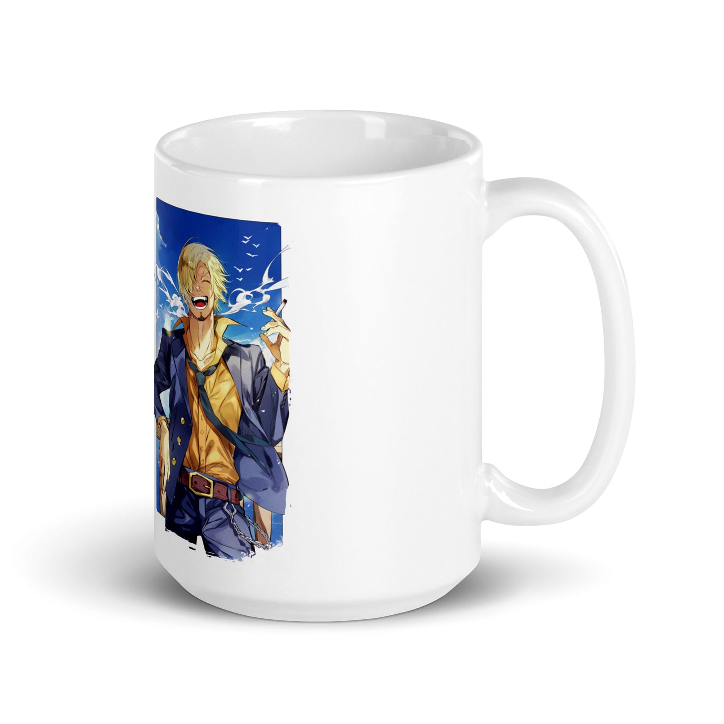 White Glossy Mug - Zoro 46