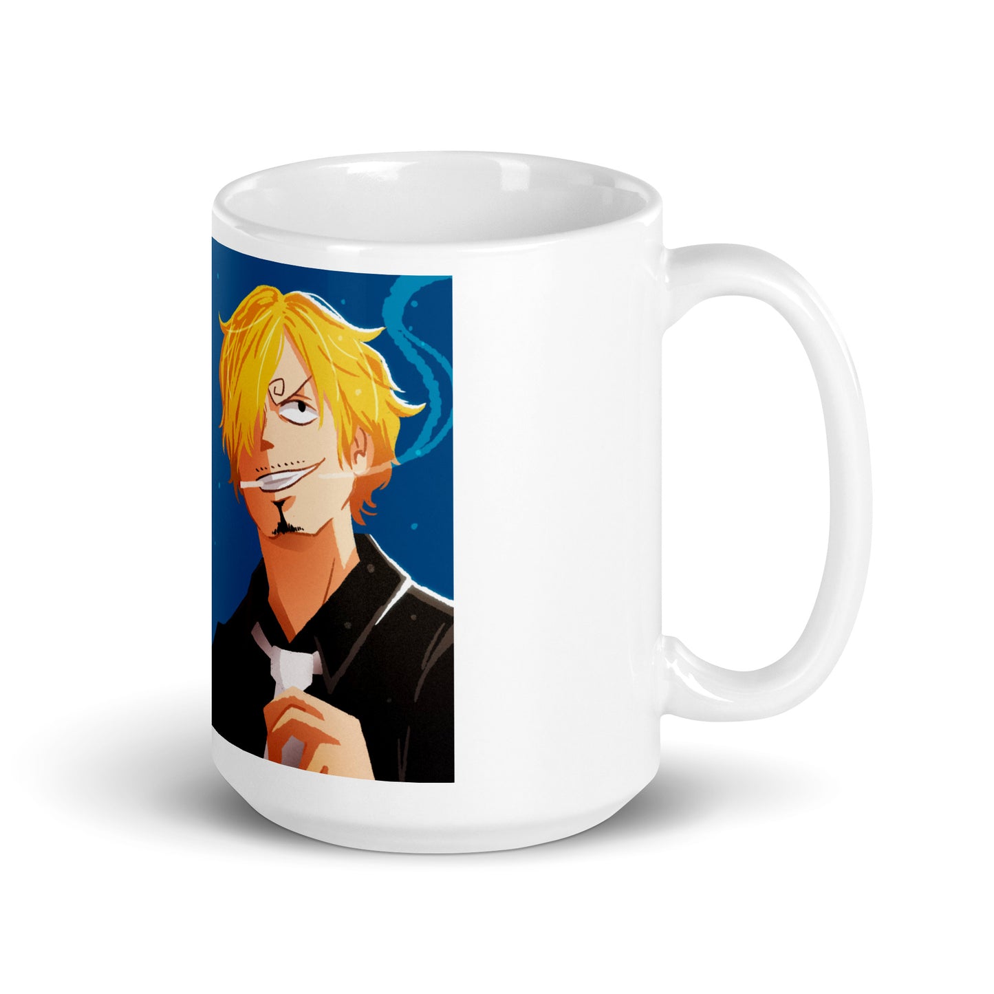 White Glossy Mug -Sanji 21