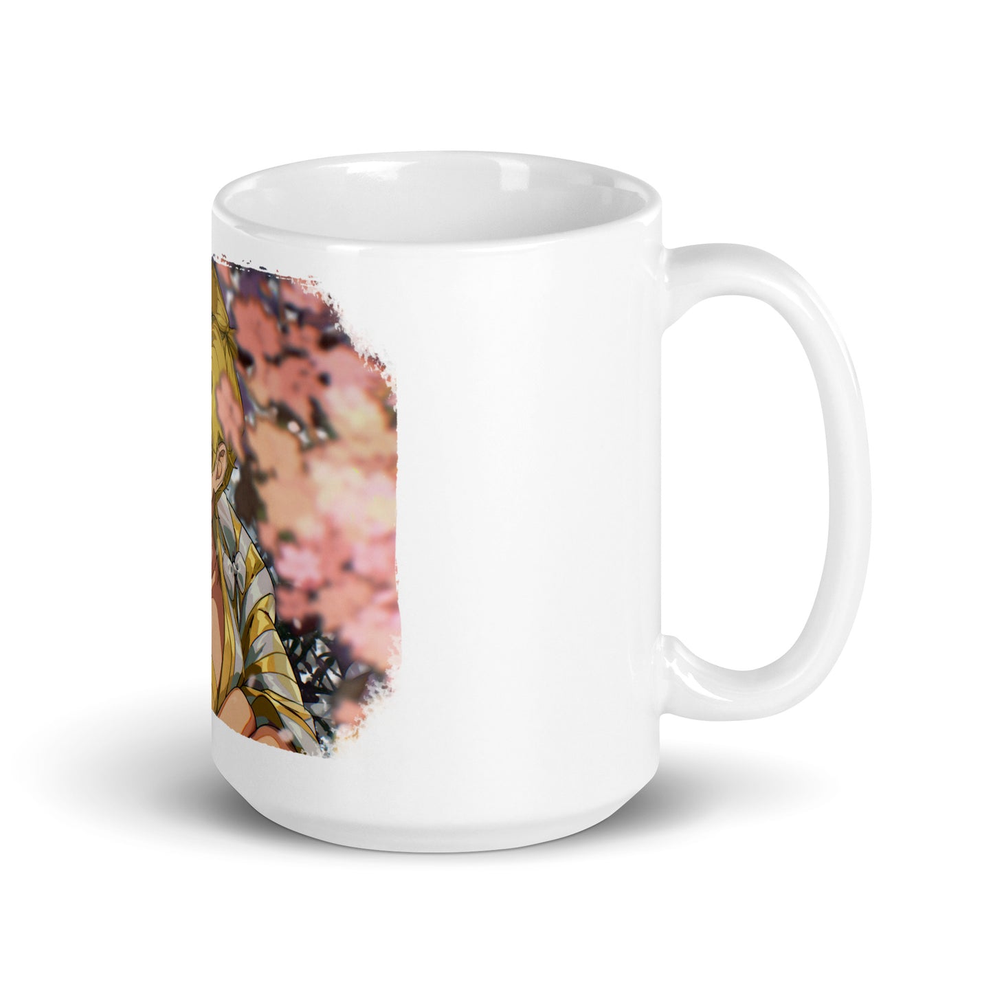 White Glossy Mug -Sanji 23