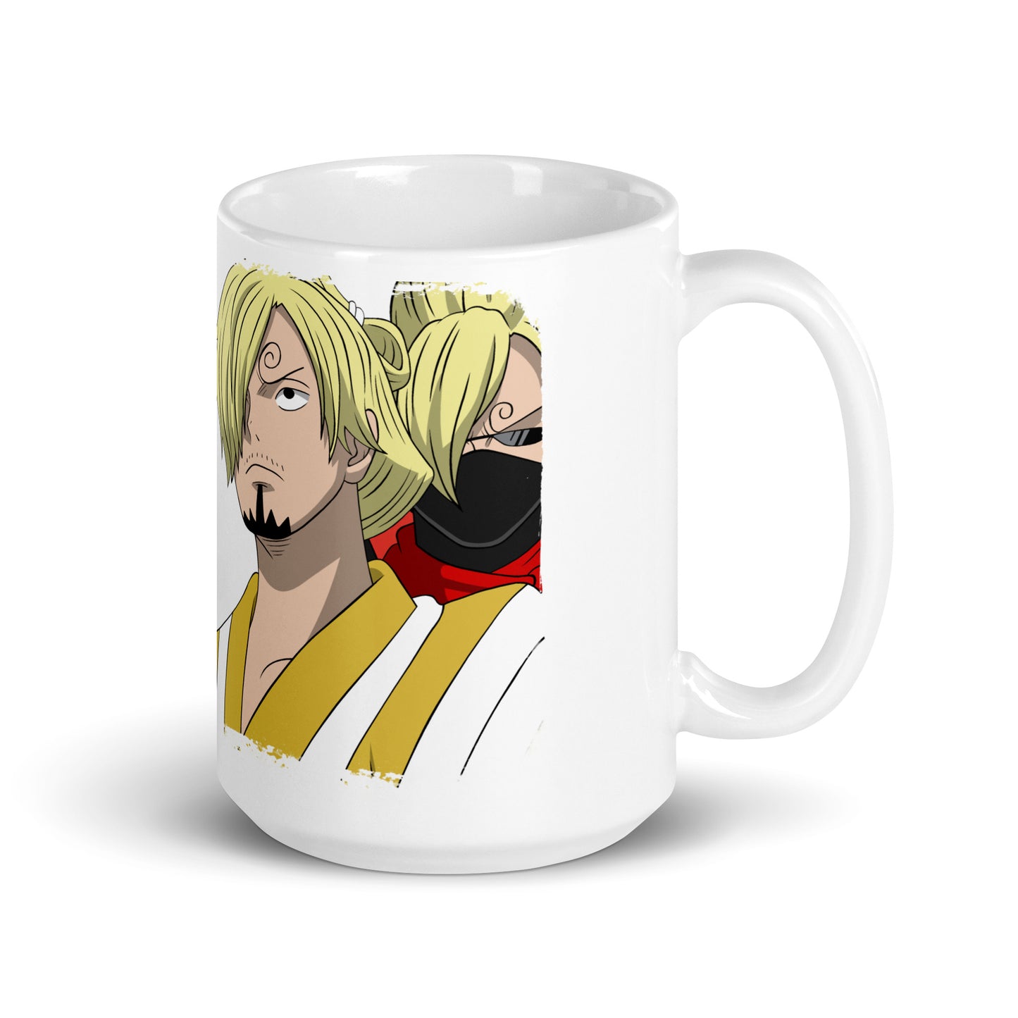 White Glossy Mug -Sanji 24