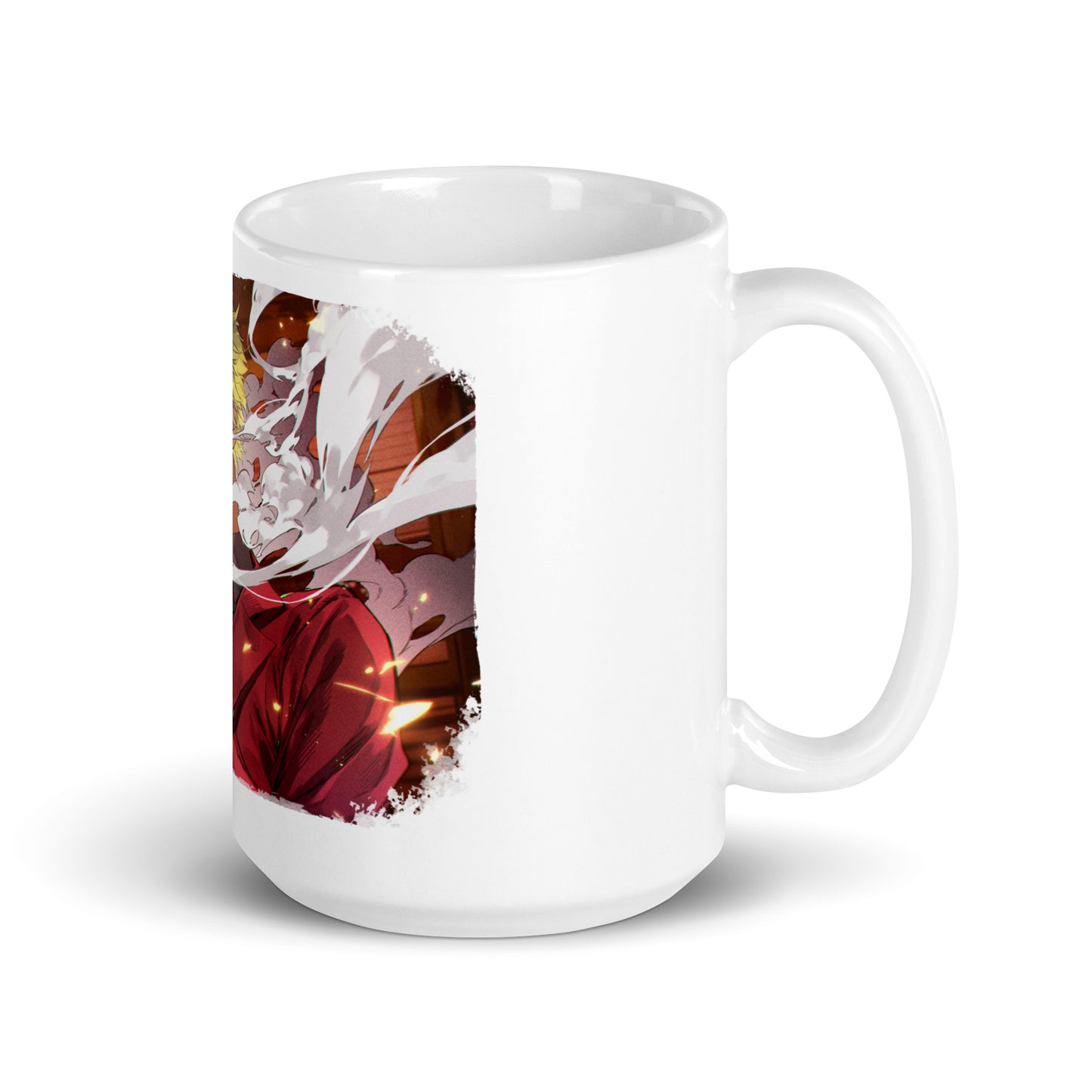 White Glossy Mug -Sanji 25