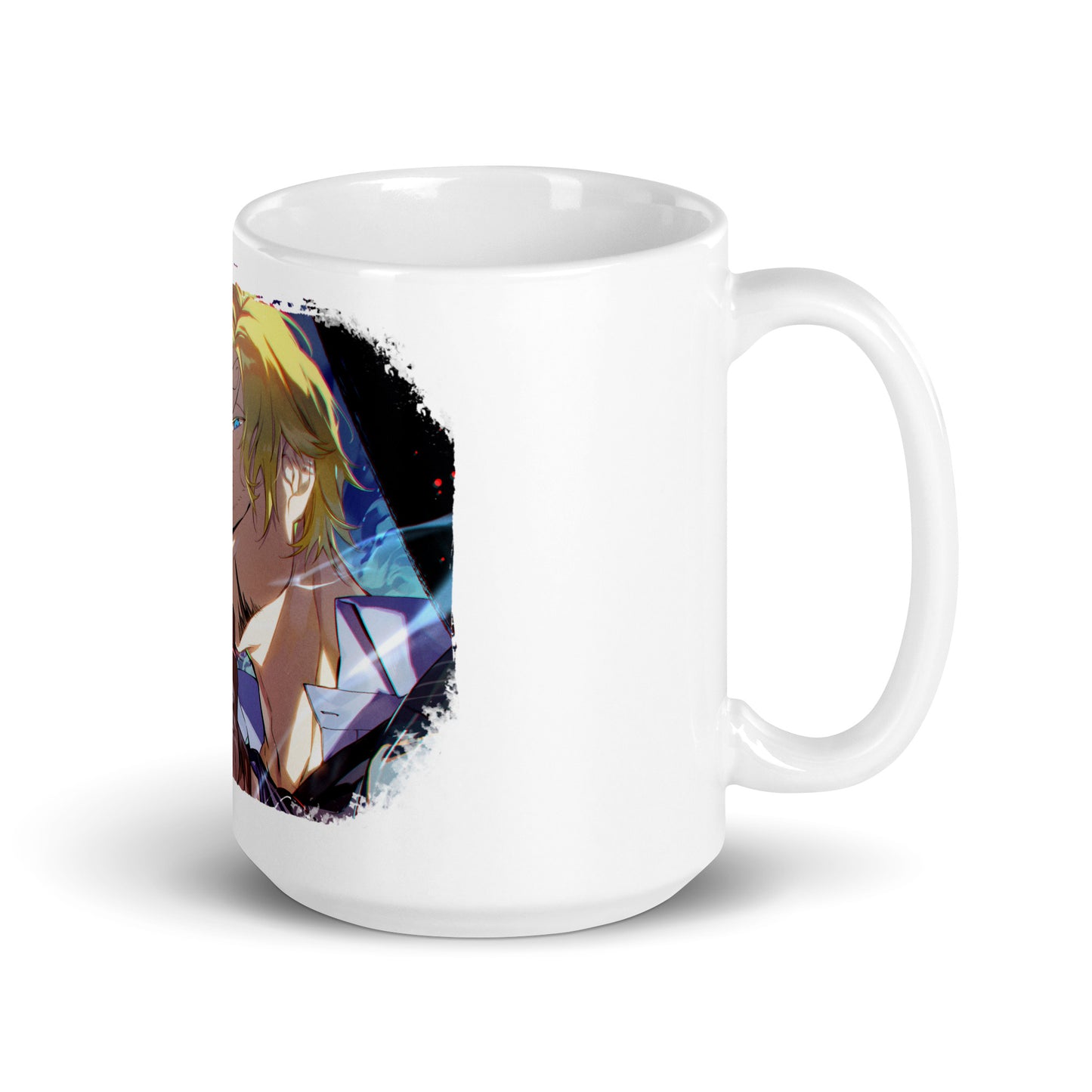 White Glossy Mug -Sanji 26