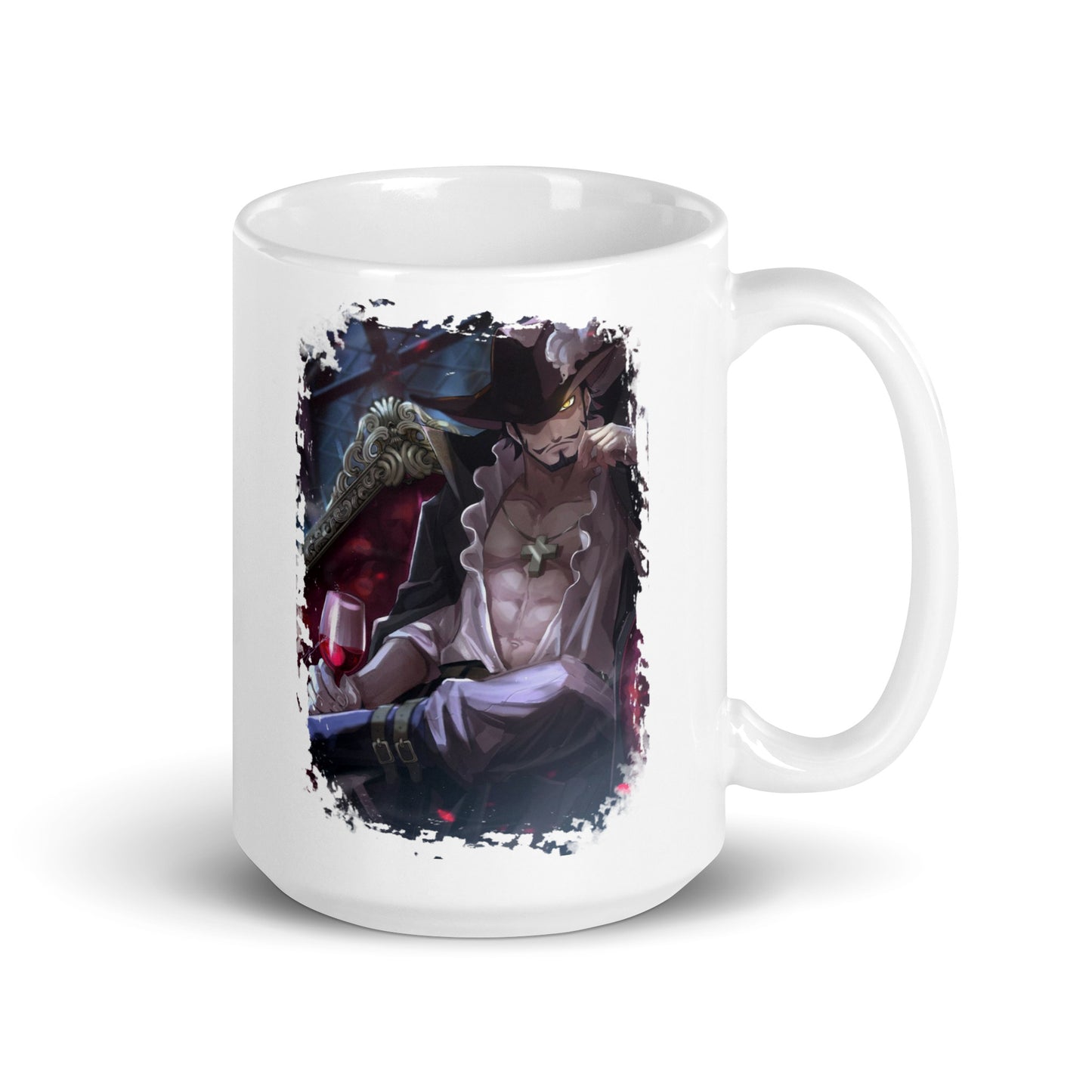 White Glossy Mug - Mihawk 6