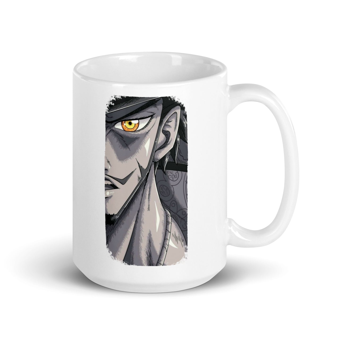 White Glossy Mug - Mihawk 7