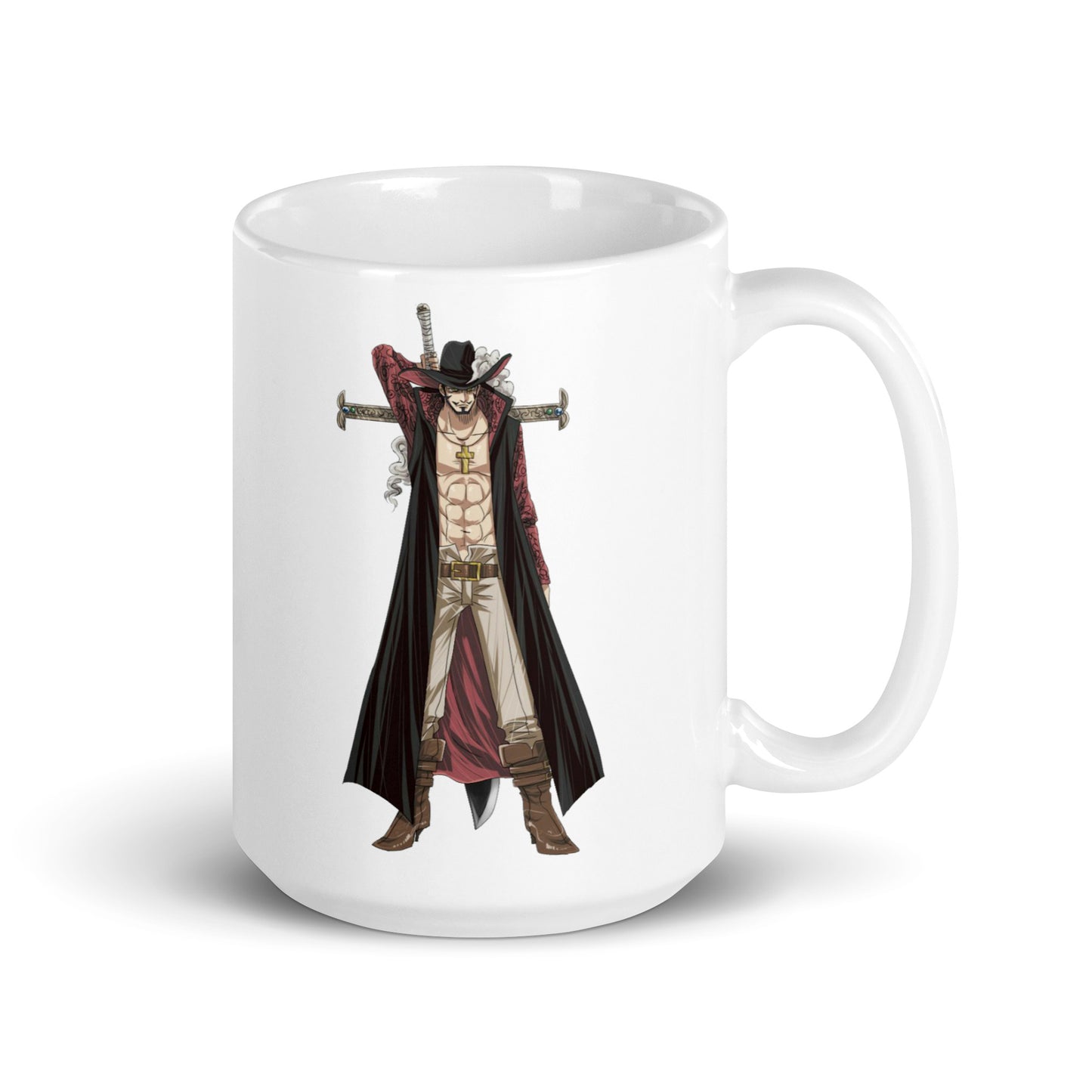 White Glossy Mug - Mihawk 8