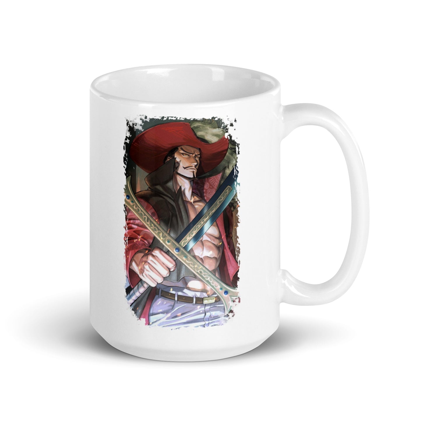 White Glossy Mug - Mihawk 13