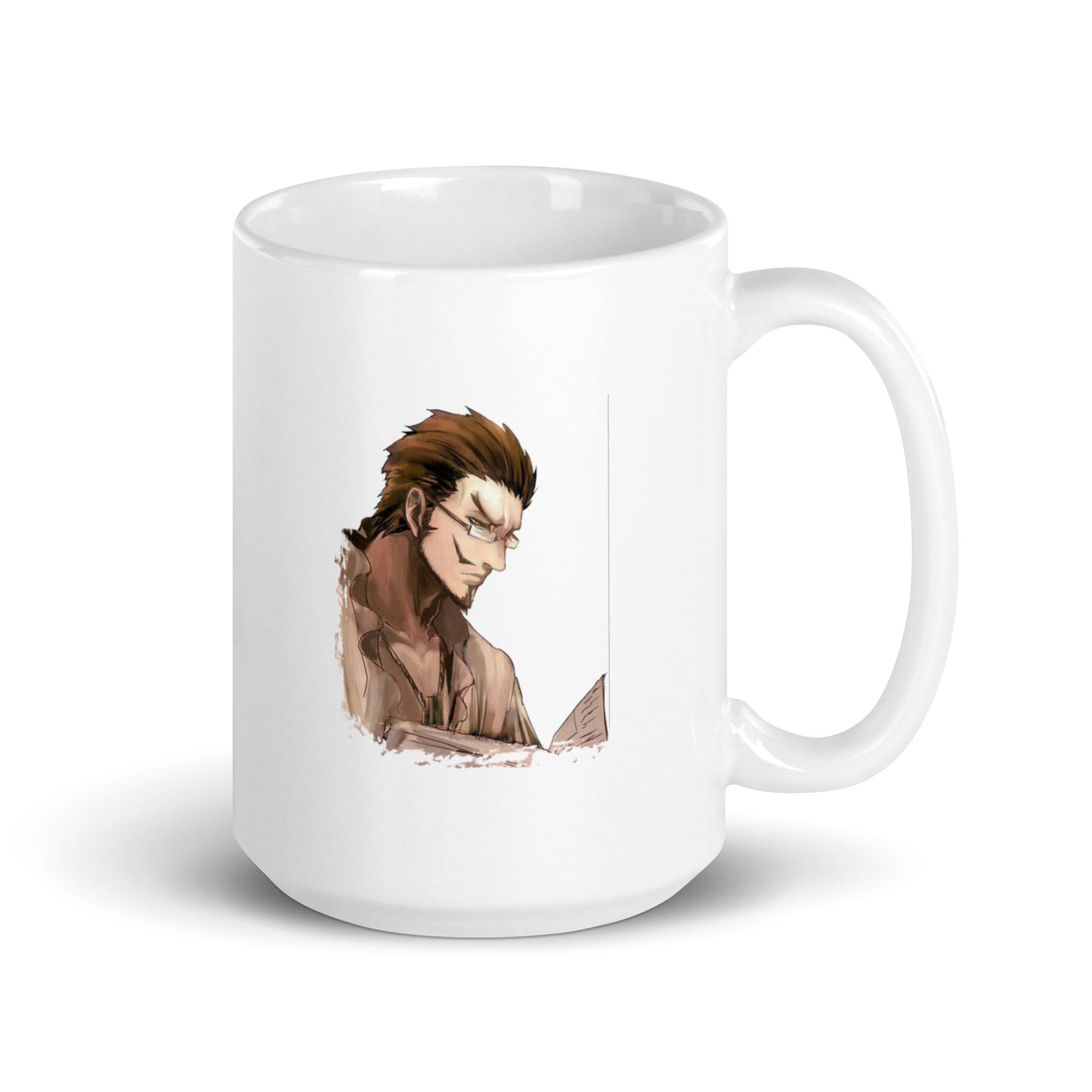 White Glossy Mug - Mihawk 20