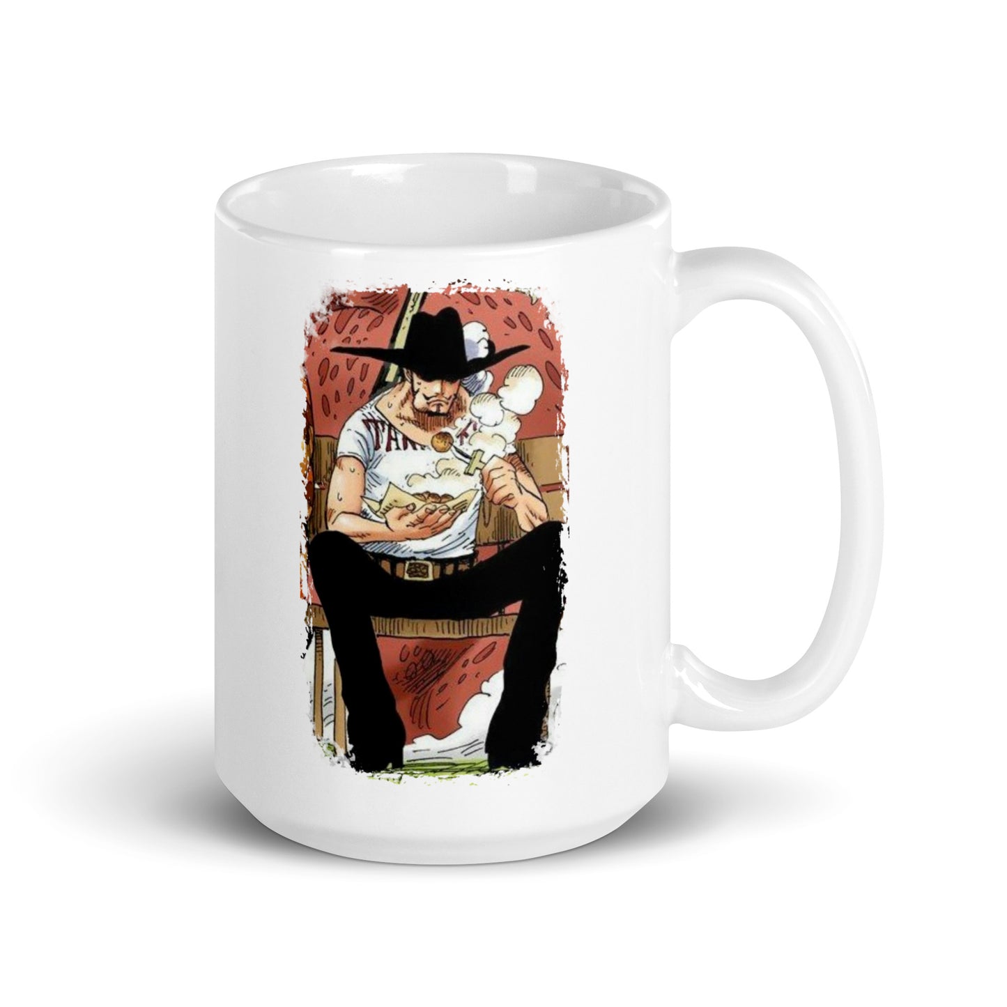 White Glossy Mug - Mihawk 21