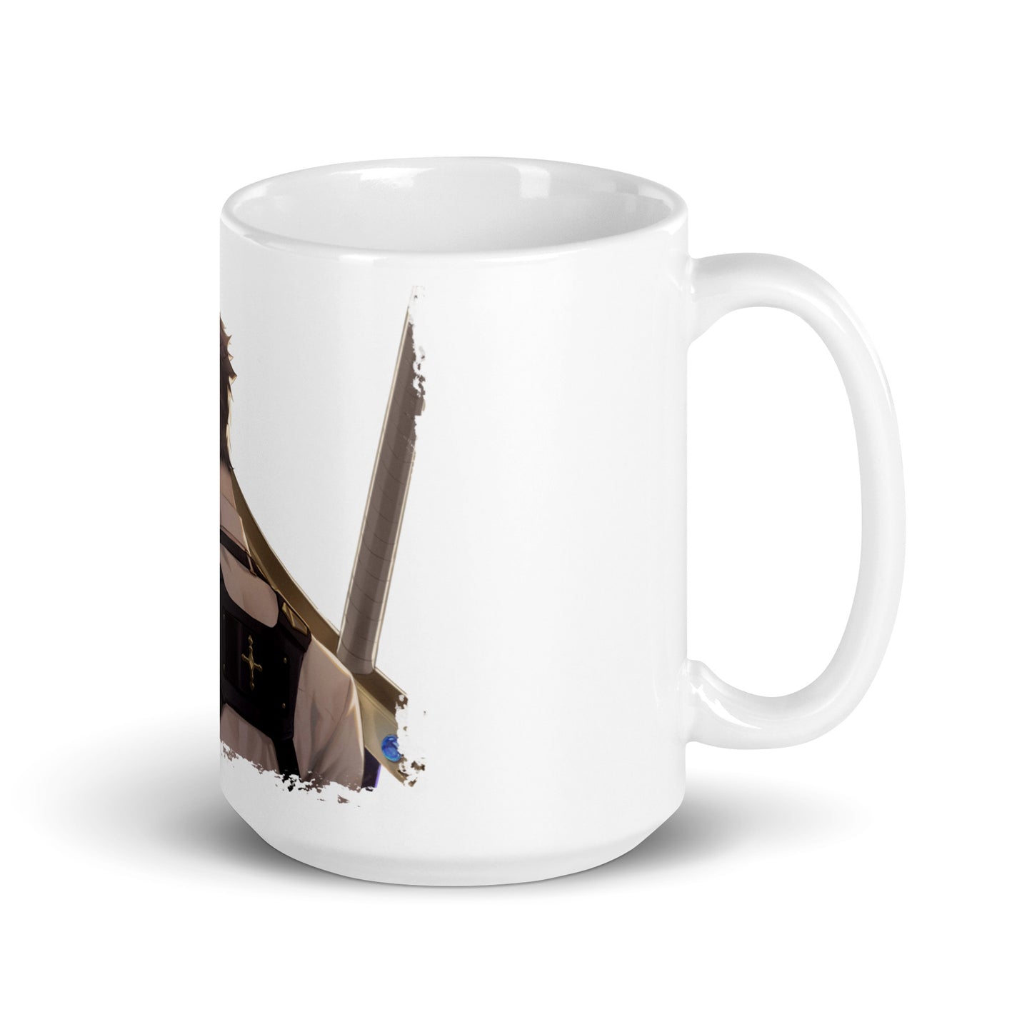 White Glossy Mug - Mihawk 23