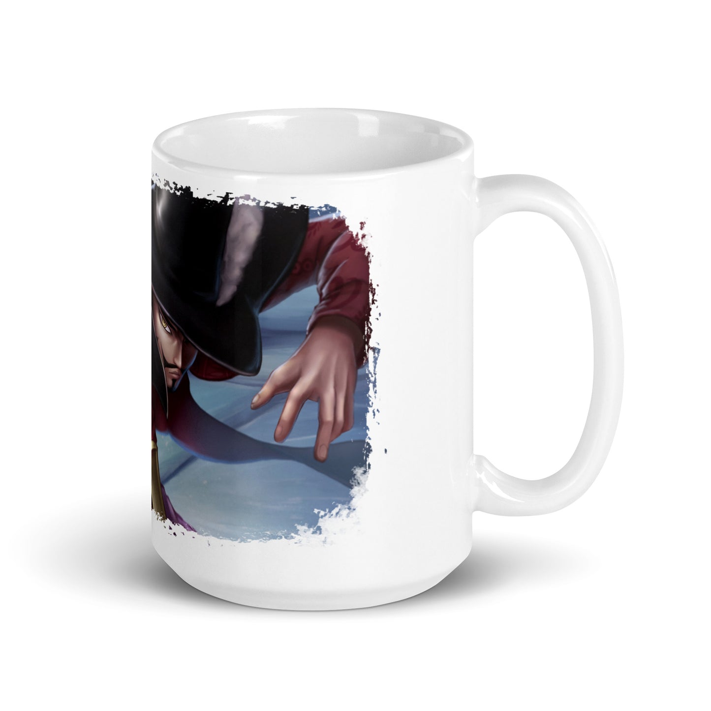 White Glossy Mug - Mihawk 24