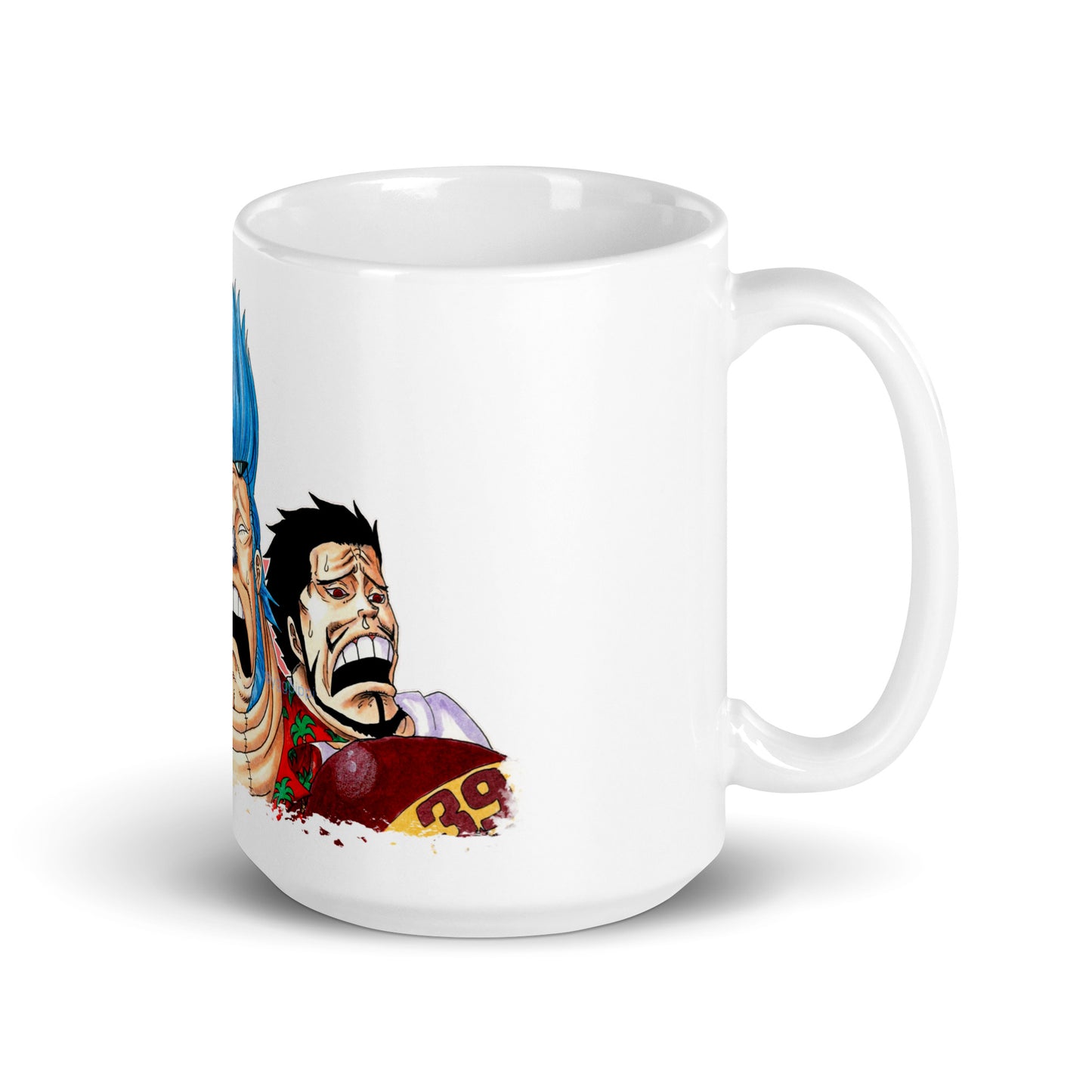 White Glossy Mug - Mihawk 28