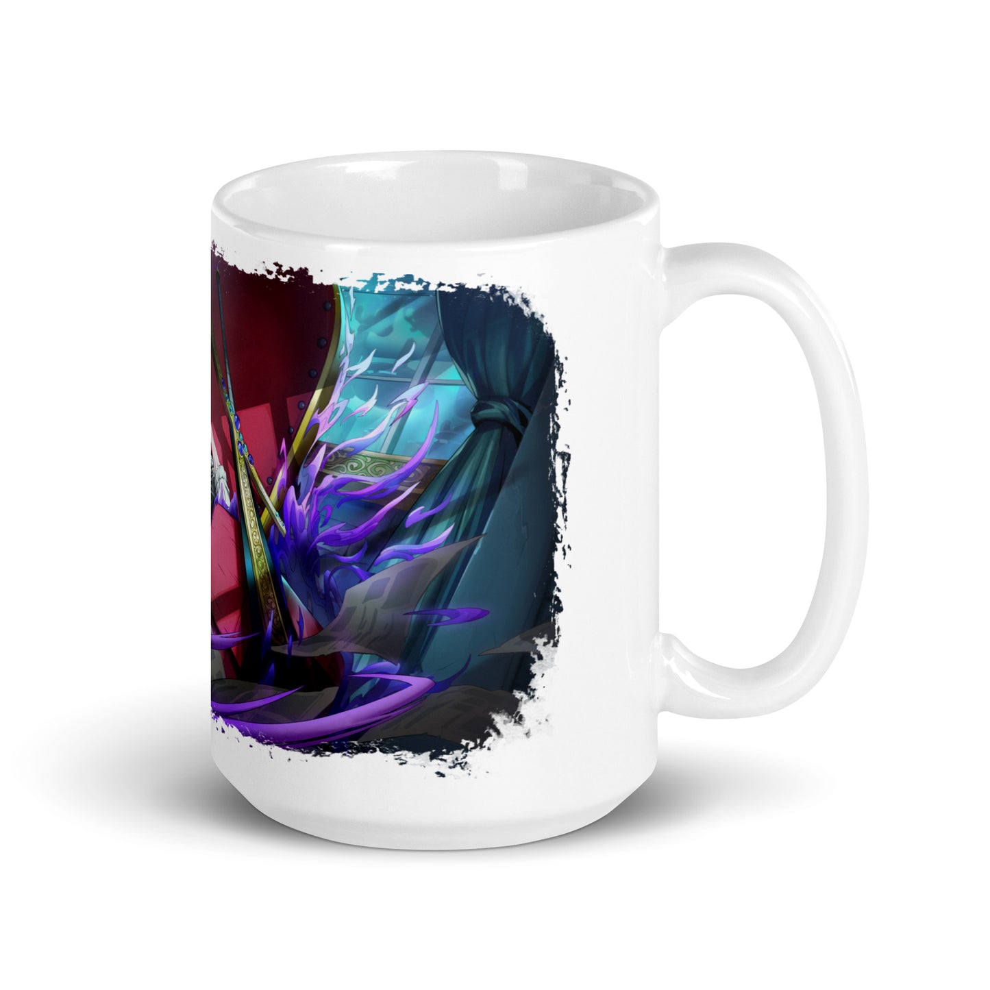 White Glossy Mug - Mihawk 32