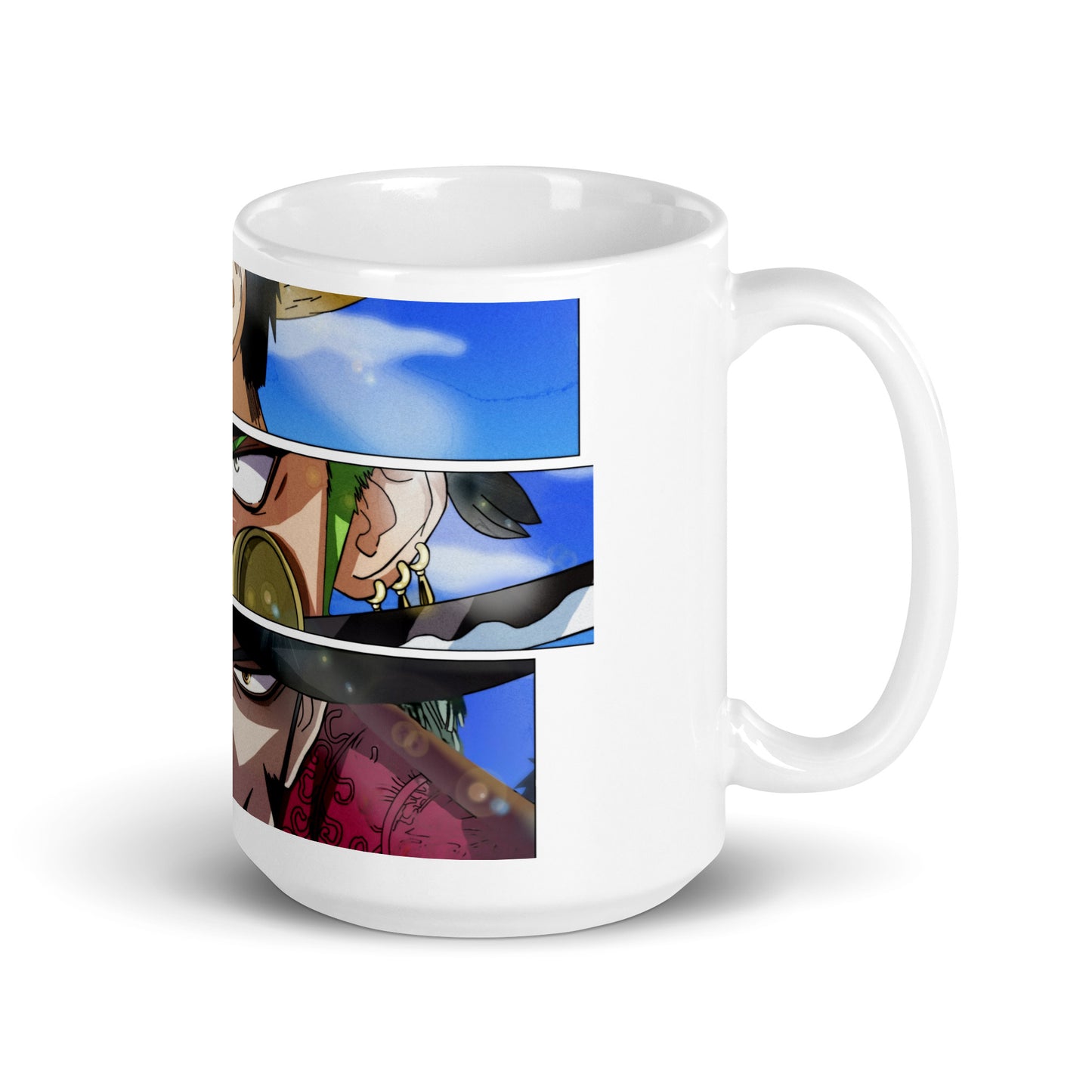 White Glossy Mug - Mihawk 34