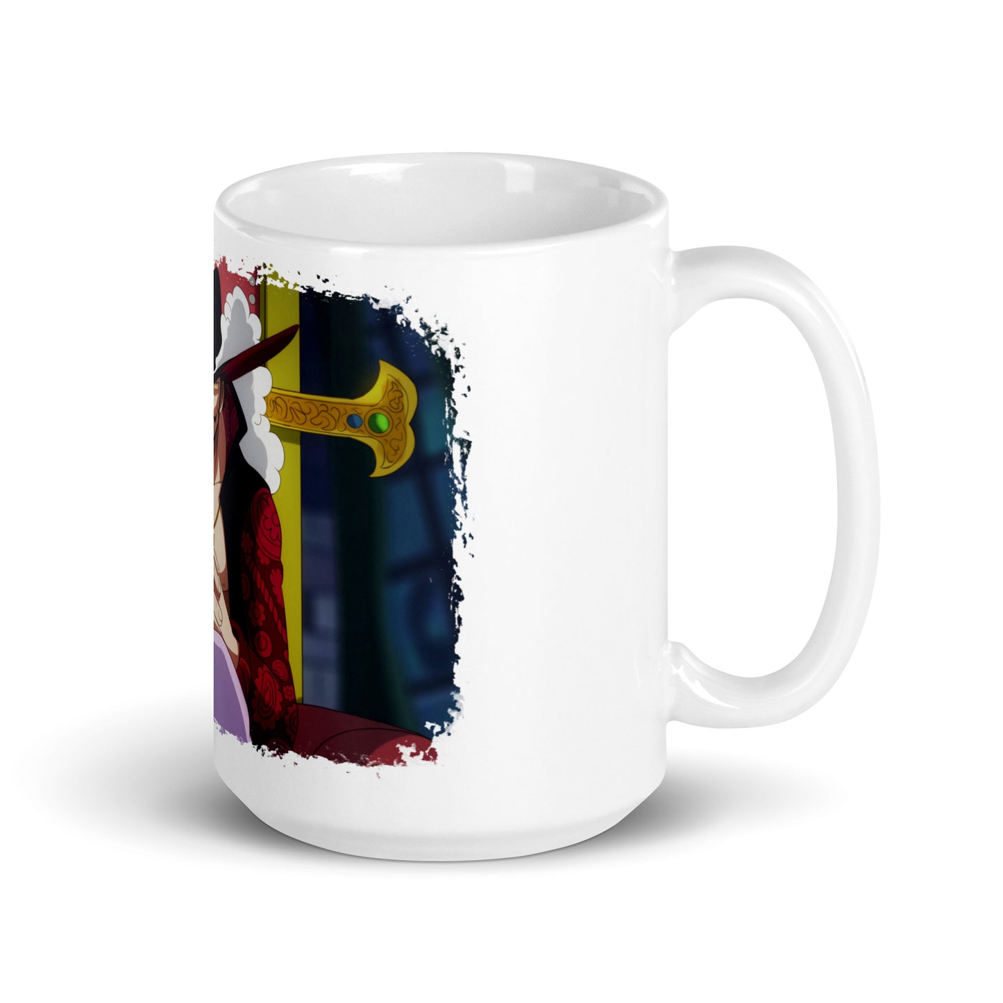 White Glossy Mug - Mihawk 37