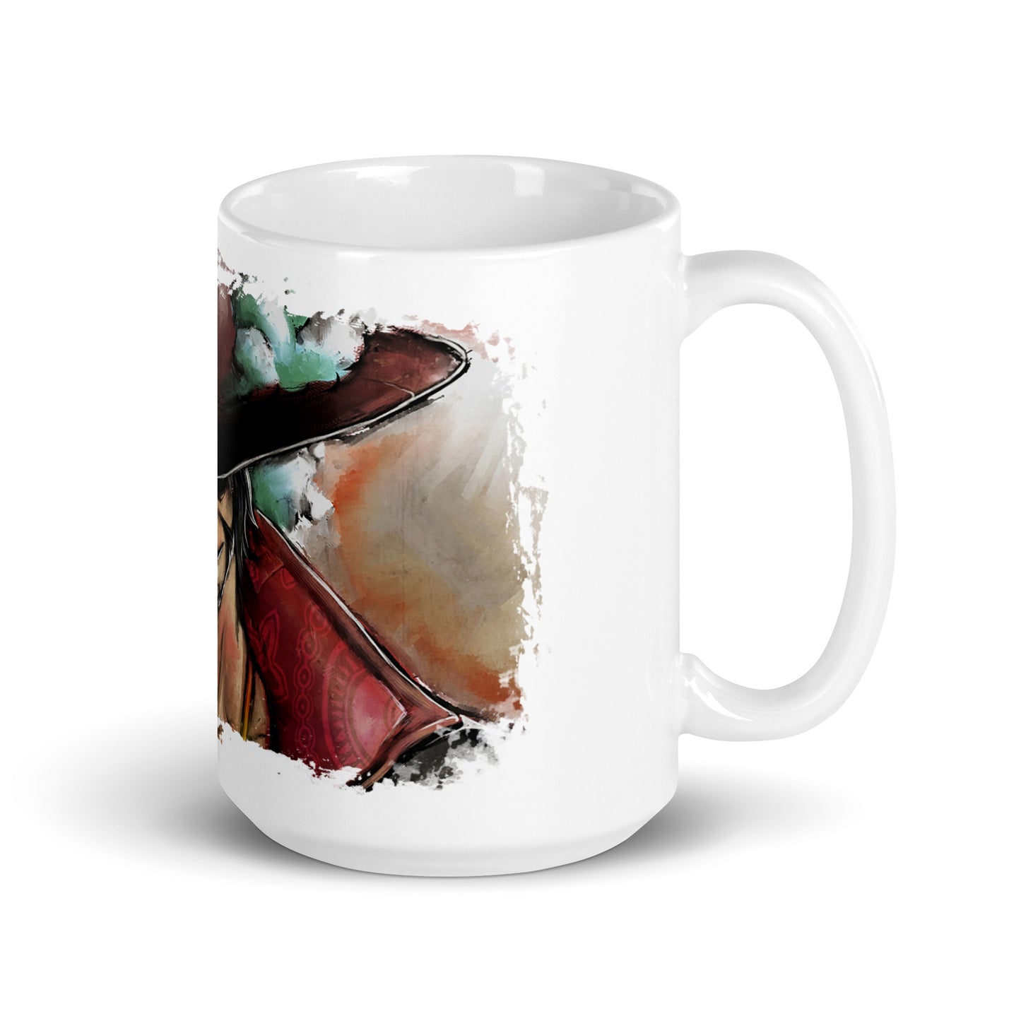 White Glossy Mug - Mihawk 39