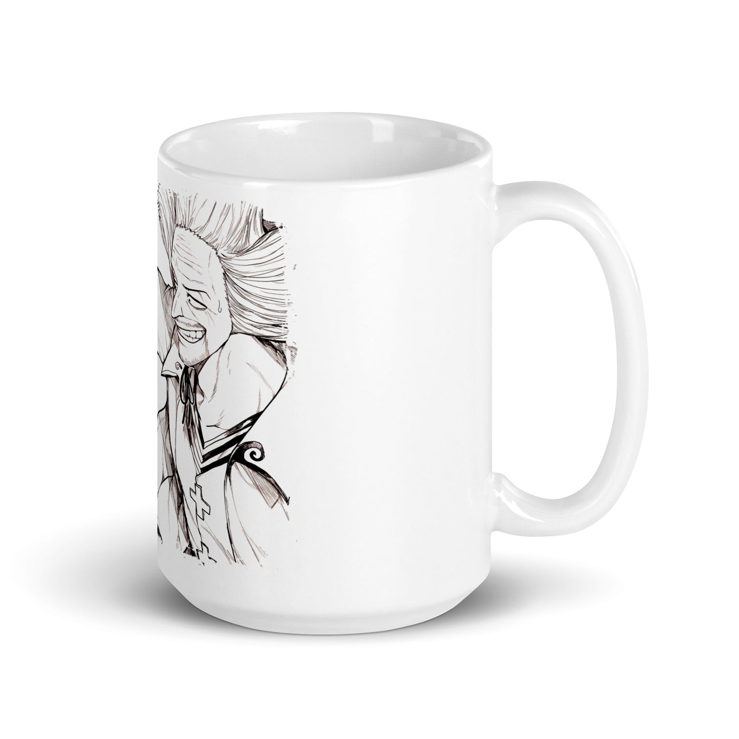 White Glossy Mug - Chopper 3