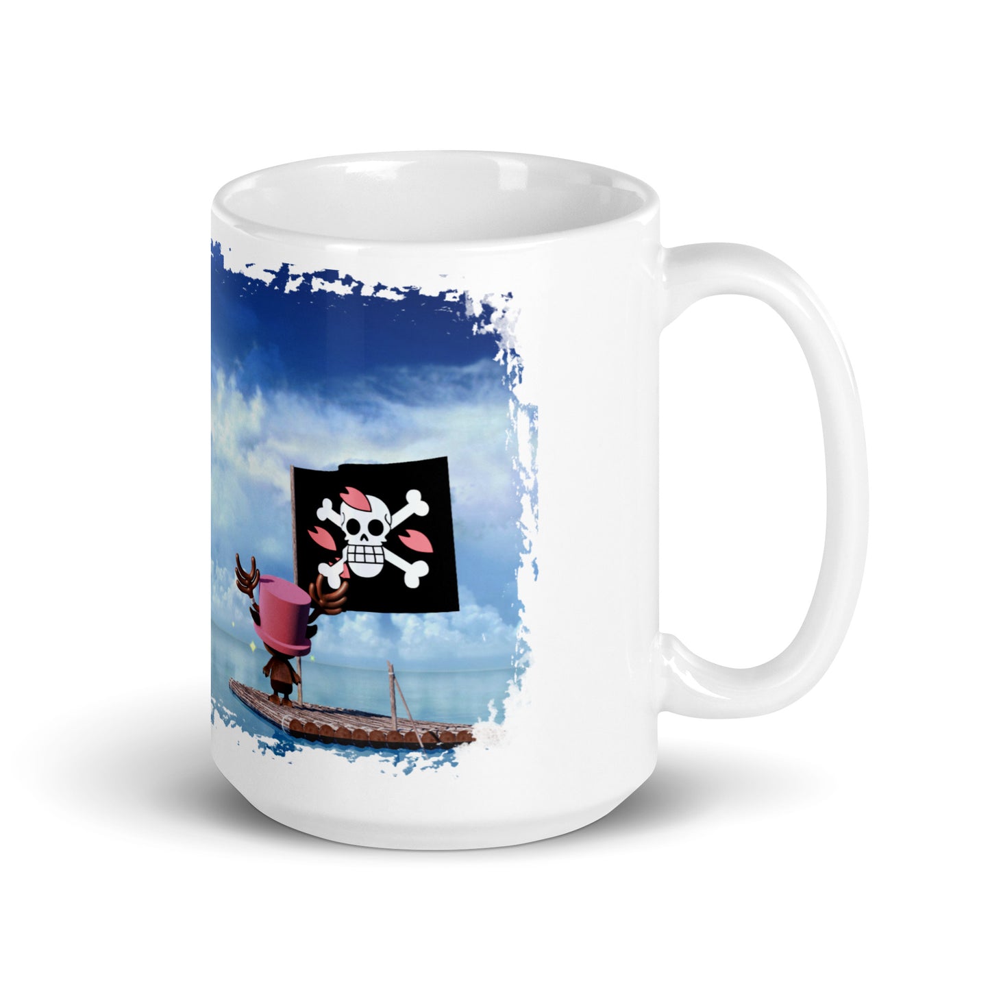 White Glossy Mug - Chopper 20